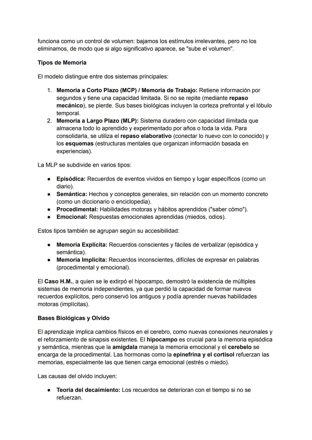 # Resumen Extenso de los Contenidos: Procesos
Psicológicos y Neurociencias
El material de estudio abarca temas cruciales de la psicología y