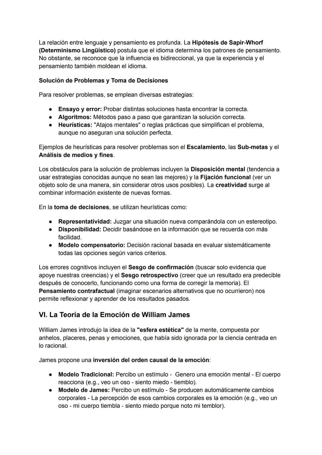 # Resumen Extenso de los Contenidos: Procesos
Psicológicos y Neurociencias
El material de estudio abarca temas cruciales de la psicología y