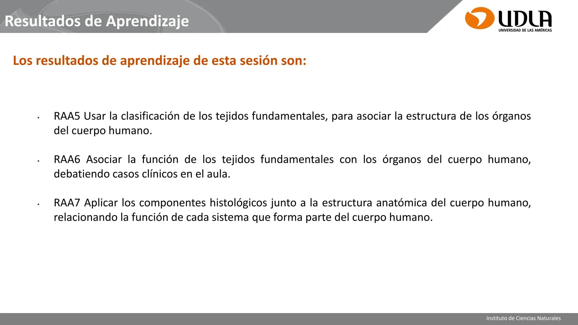 INSTITUTO DE CIENCIAS NATURALES
ENFERMERÍA Y FONOAUDIOLOGÍA
UDLA
UNIVERSIDAD DE LAS AMERICAS
CBI202 - HISTOEMBRIOLOGÍA
UNIDAD IV
CLASE 13