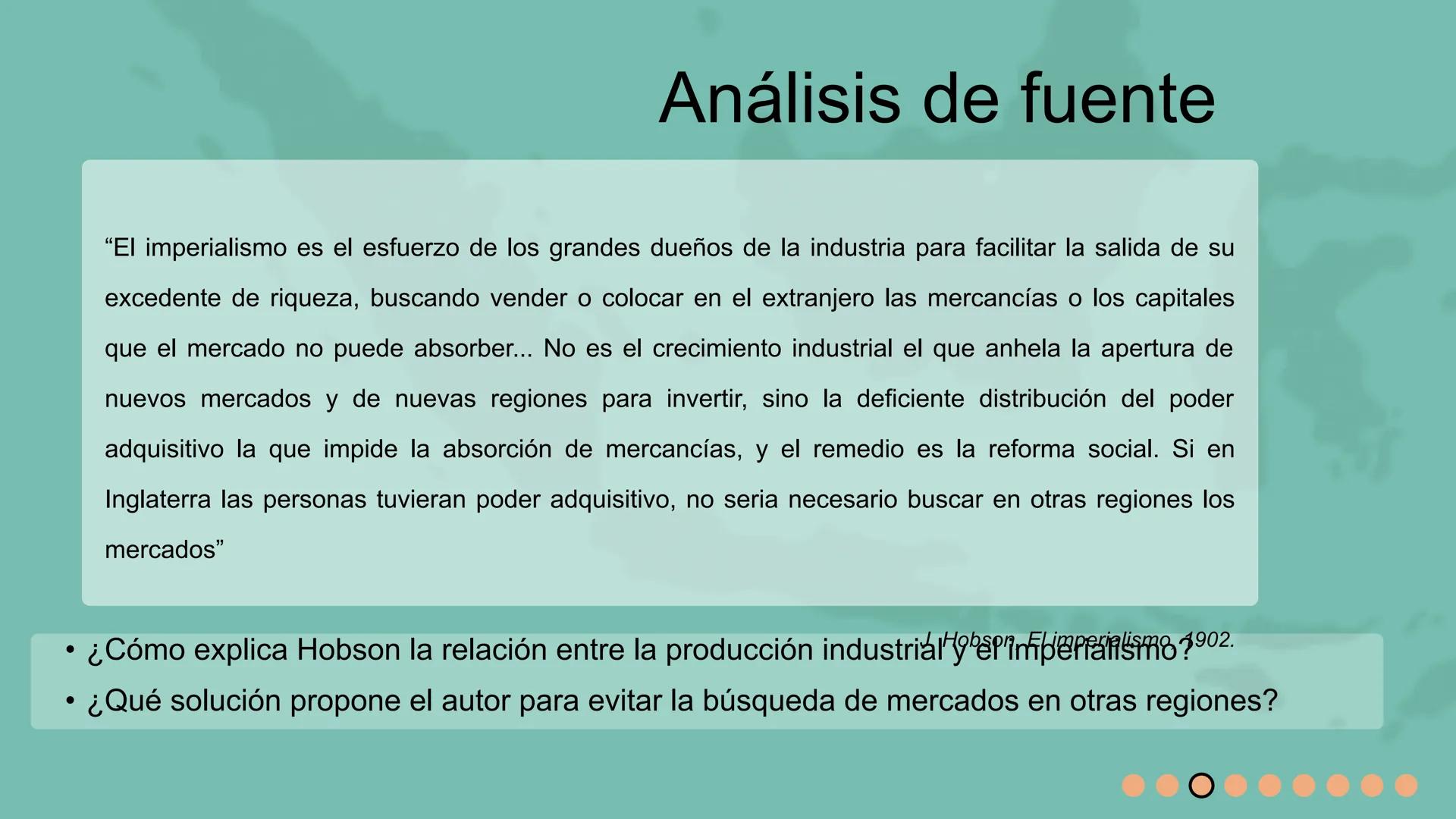 THE RHODES COLOSSUS
# El imperialismo
## y sus causas
Curso: 1° Medio
Profesores: Alejandra Toledo - María Josefina
Sandoval
Objetivo: