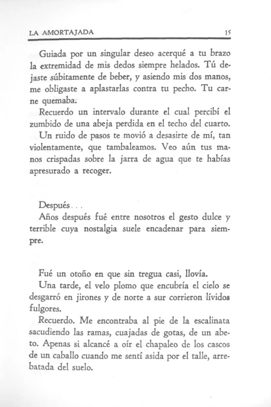 MARIA LUISA BOMBAL
LA AMORTAJADA
NOVELA
Segunda edición
N A S C I M E N T O MARIA LUISA BOMBAL
LA AMORTAJADA
NOVELA
Segunda edición