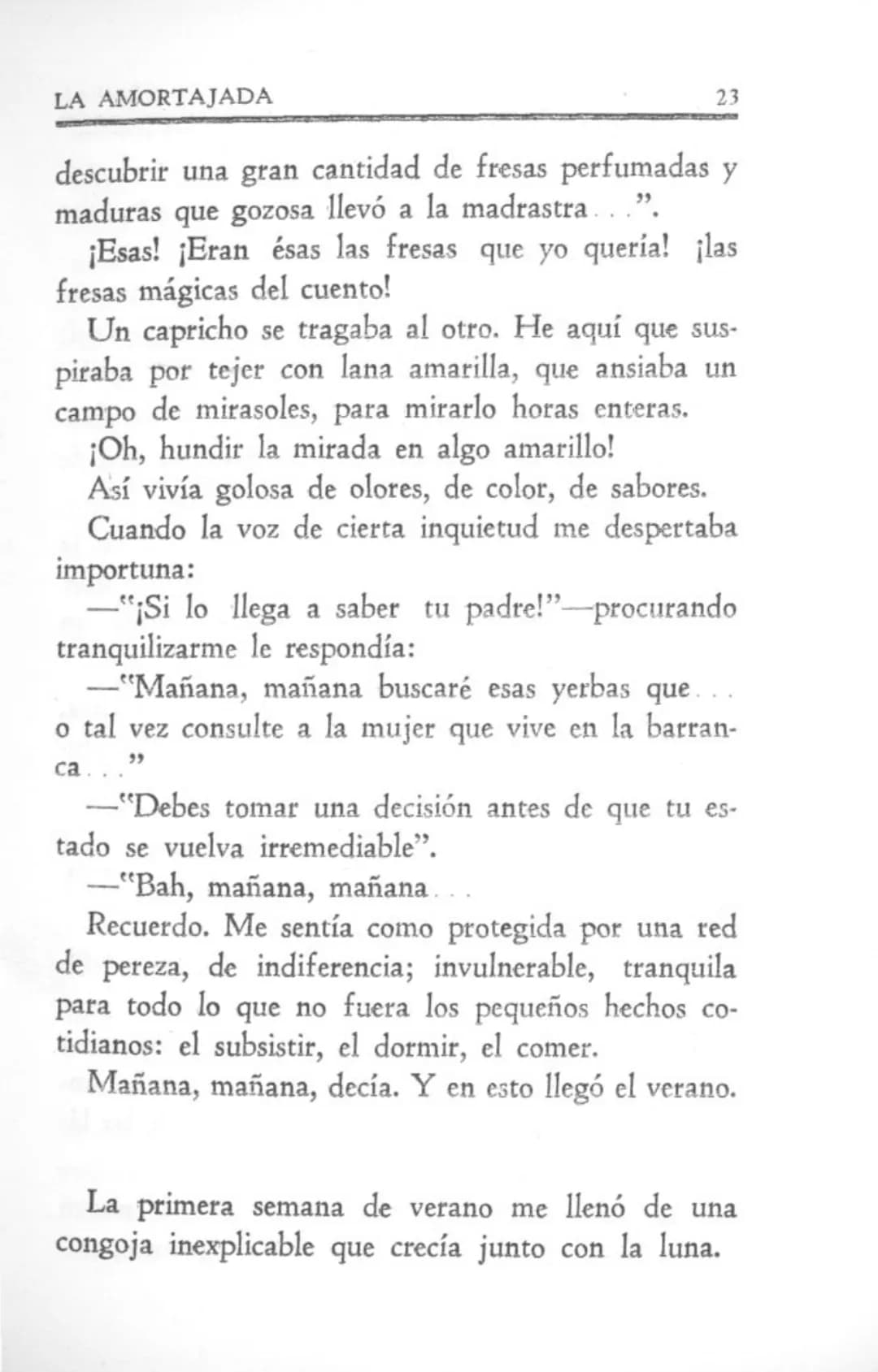 MARIA LUISA BOMBAL
LA AMORTAJADA
NOVELA
Segunda edición
N A S C I M E N T O MARIA LUISA BOMBAL
LA AMORTAJADA
NOVELA
Segunda edición