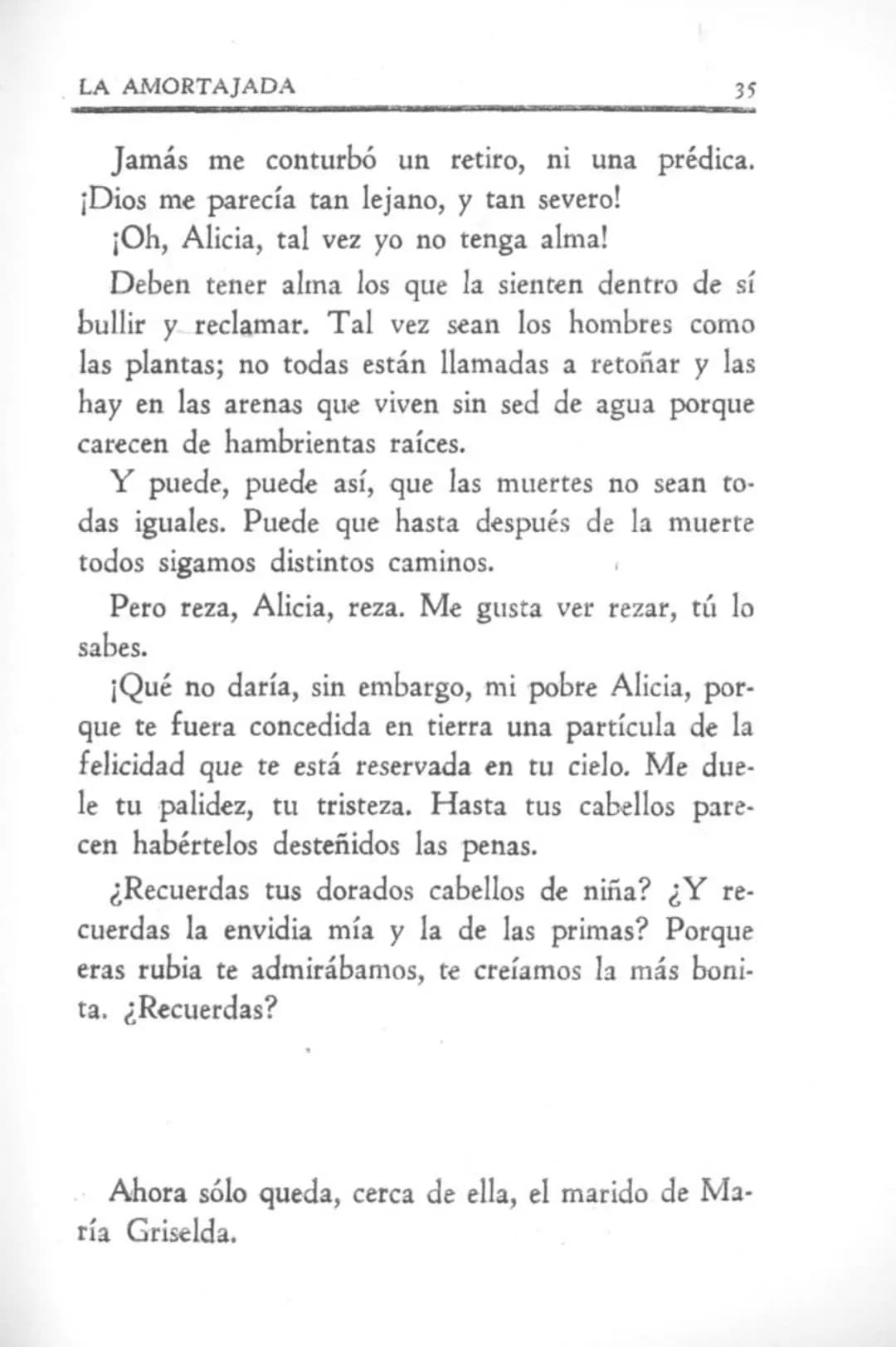 MARIA LUISA BOMBAL
LA AMORTAJADA
NOVELA
Segunda edición
N A S C I M E N T O MARIA LUISA BOMBAL
LA AMORTAJADA
NOVELA
Segunda edición