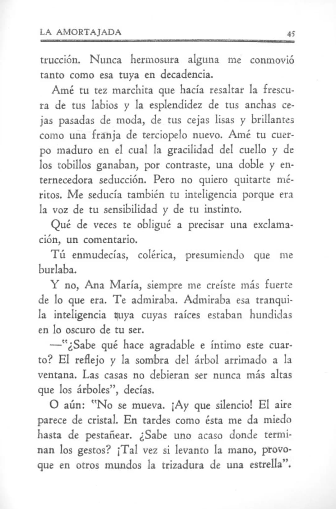 MARIA LUISA BOMBAL
LA AMORTAJADA
NOVELA
Segunda edición
N A S C I M E N T O MARIA LUISA BOMBAL
LA AMORTAJADA
NOVELA
Segunda edición