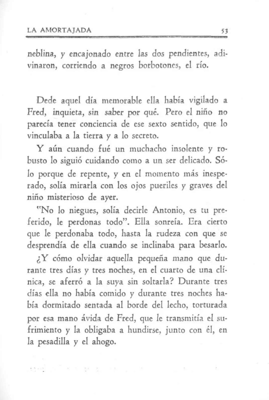 MARIA LUISA BOMBAL
LA AMORTAJADA
NOVELA
Segunda edición
N A S C I M E N T O MARIA LUISA BOMBAL
LA AMORTAJADA
NOVELA
Segunda edición