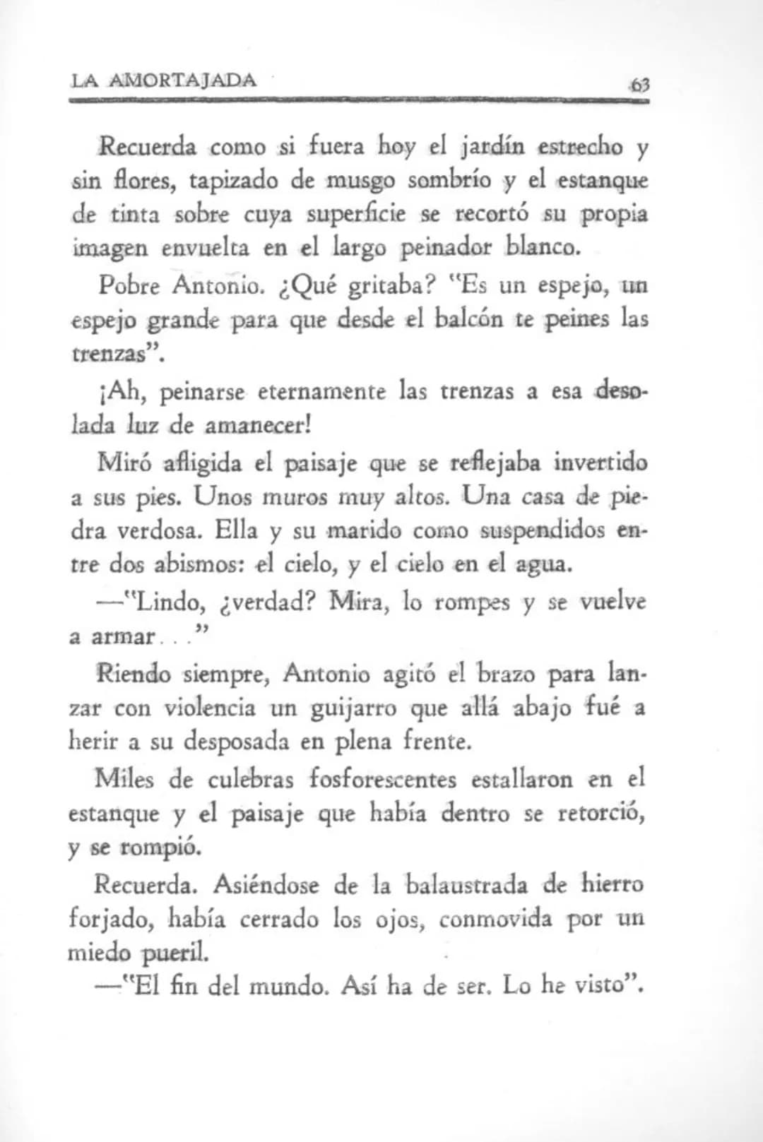 MARIA LUISA BOMBAL
LA AMORTAJADA
NOVELA
Segunda edición
N A S C I M E N T O MARIA LUISA BOMBAL
LA AMORTAJADA
NOVELA
Segunda edición