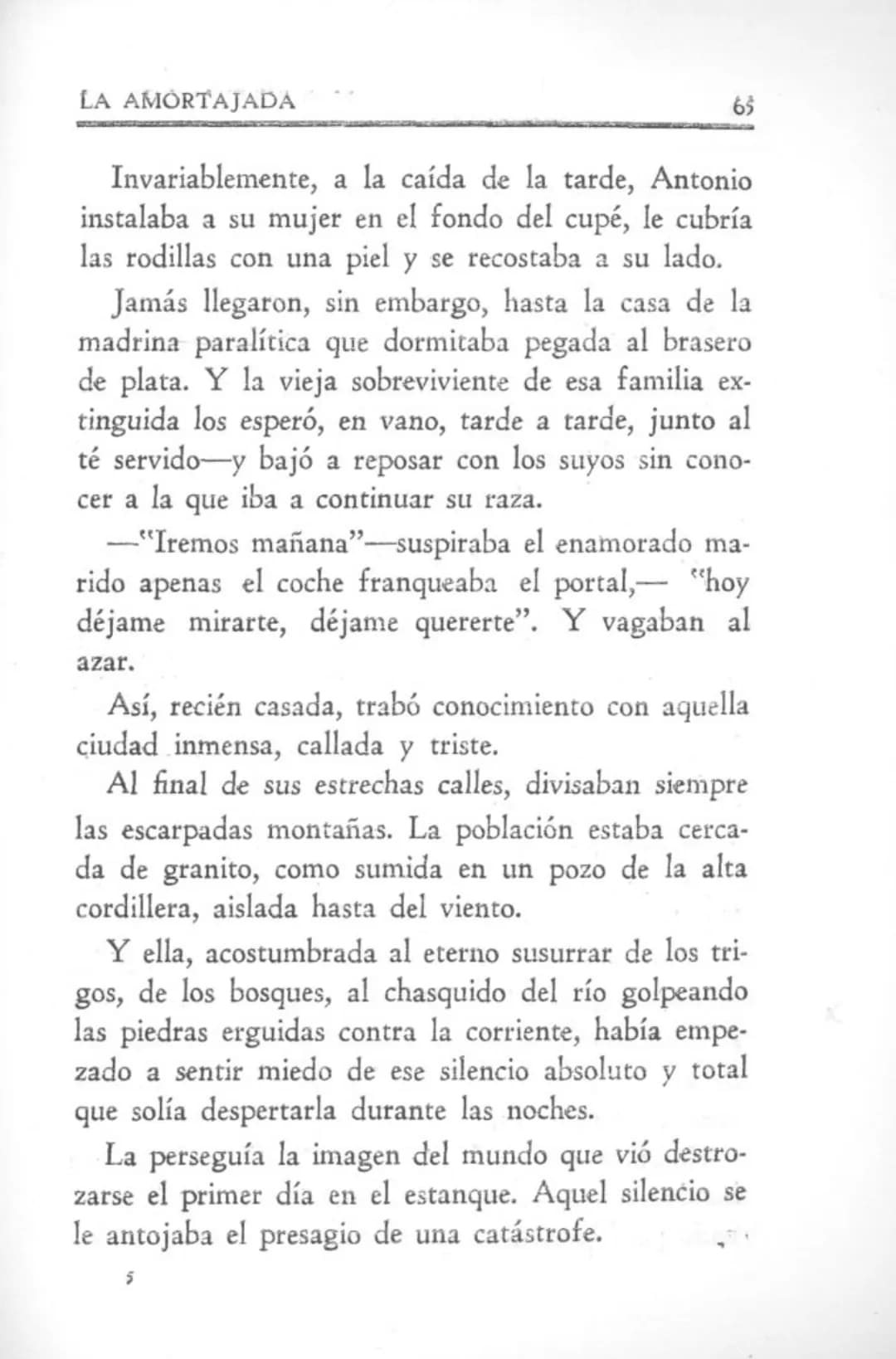 MARIA LUISA BOMBAL
LA AMORTAJADA
NOVELA
Segunda edición
N A S C I M E N T O MARIA LUISA BOMBAL
LA AMORTAJADA
NOVELA
Segunda edición