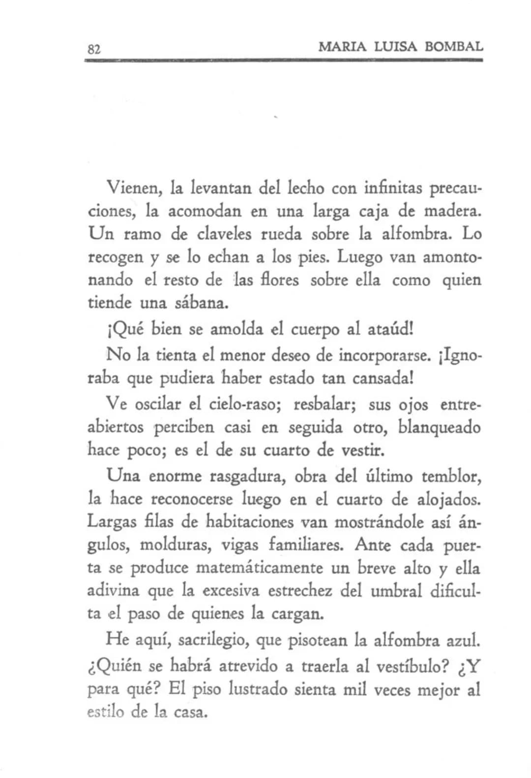 MARIA LUISA BOMBAL
LA AMORTAJADA
NOVELA
Segunda edición
N A S C I M E N T O MARIA LUISA BOMBAL
LA AMORTAJADA
NOVELA
Segunda edición