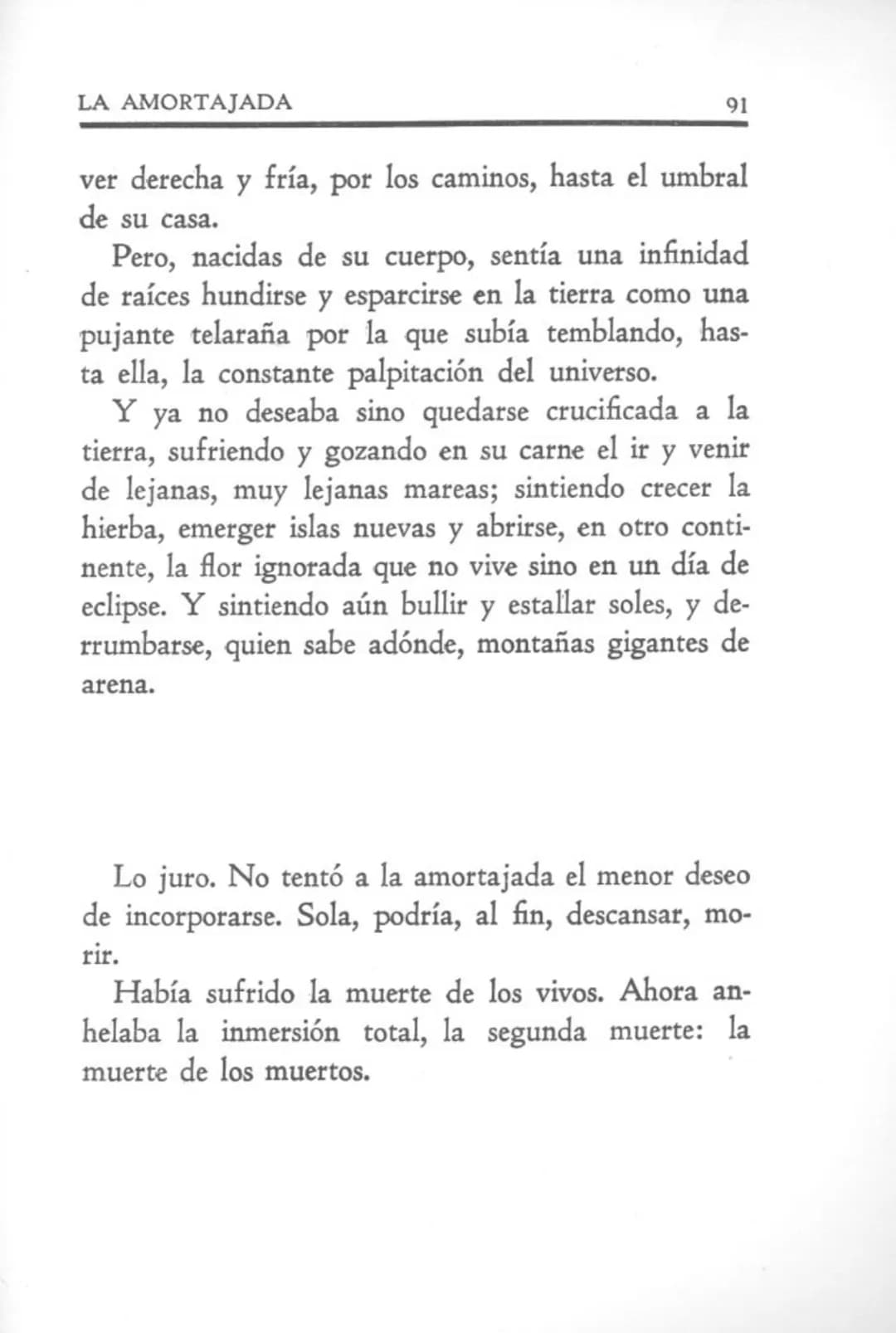 MARIA LUISA BOMBAL
LA AMORTAJADA
NOVELA
Segunda edición
N A S C I M E N T O MARIA LUISA BOMBAL
LA AMORTAJADA
NOVELA
Segunda edición