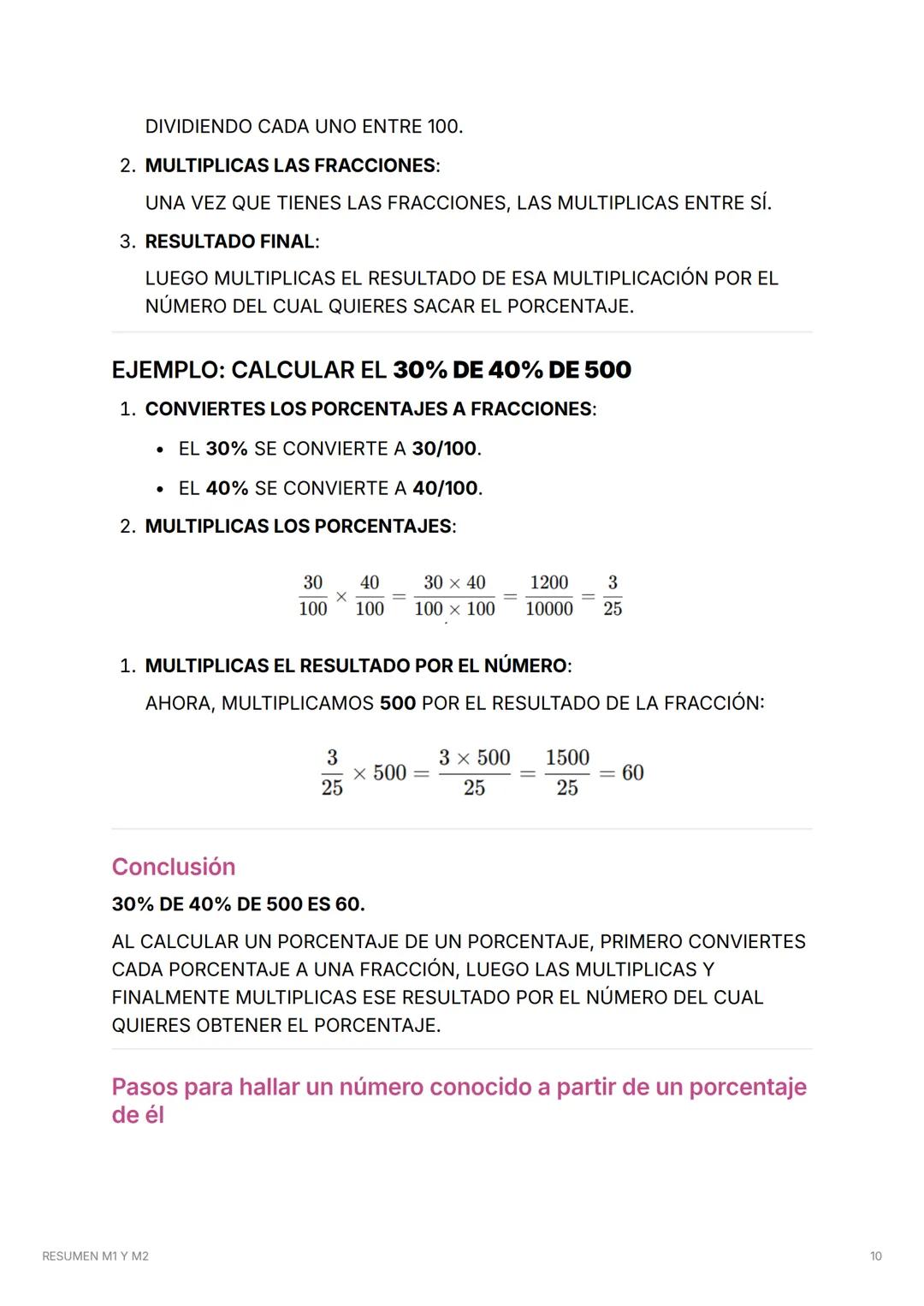 # RESUMEN M1 Y M2
COMPLETO (part. 1)
## Eje Números Enteros y Racionales
LA SUMA O RESTA DE:
- DOS PARES DAN COMO RESULTADO UN NÚMERO PA