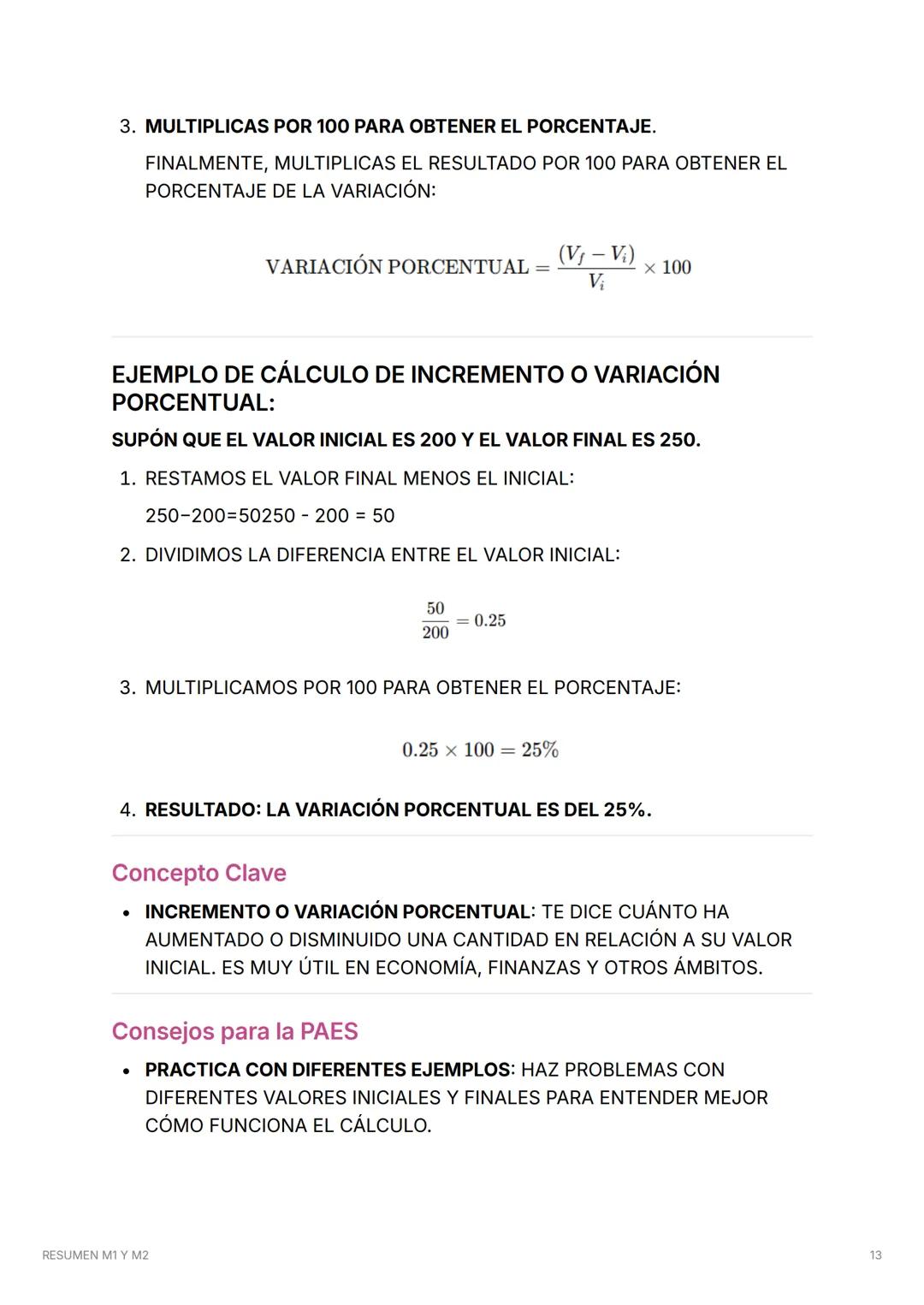 # RESUMEN M1 Y M2
COMPLETO (part. 1)
## Eje Números Enteros y Racionales
LA SUMA O RESTA DE:
- DOS PARES DAN COMO RESULTADO UN NÚMERO PA