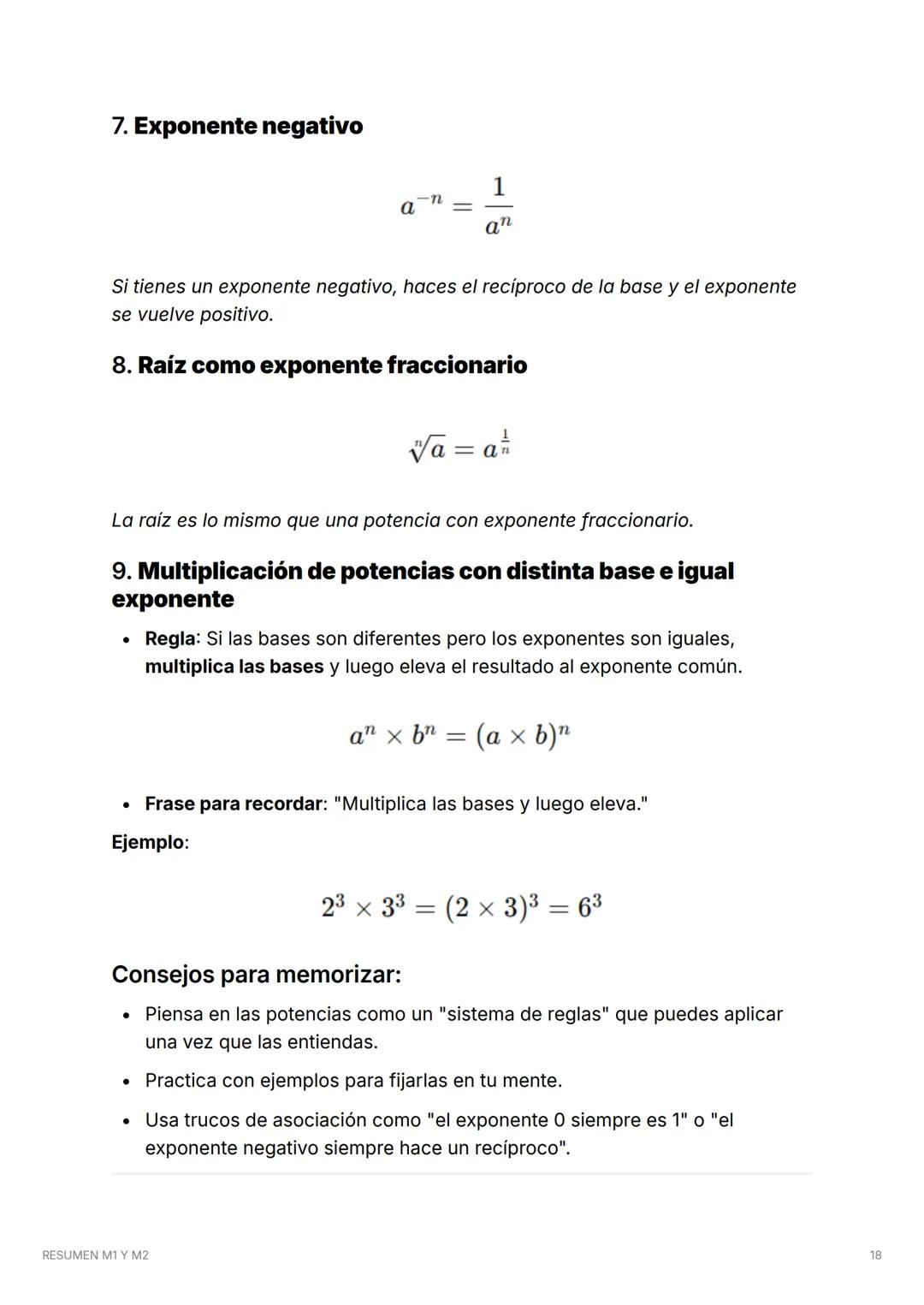 # RESUMEN M1 Y M2
COMPLETO (part. 1)
## Eje Números Enteros y Racionales
LA SUMA O RESTA DE:
- DOS PARES DAN COMO RESULTADO UN NÚMERO PA