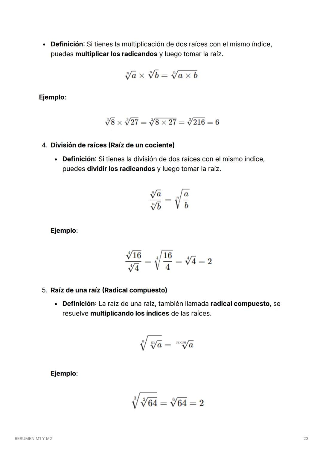 # RESUMEN M1 Y M2
COMPLETO (part. 1)
## Eje Números Enteros y Racionales
LA SUMA O RESTA DE:
- DOS PARES DAN COMO RESULTADO UN NÚMERO PA