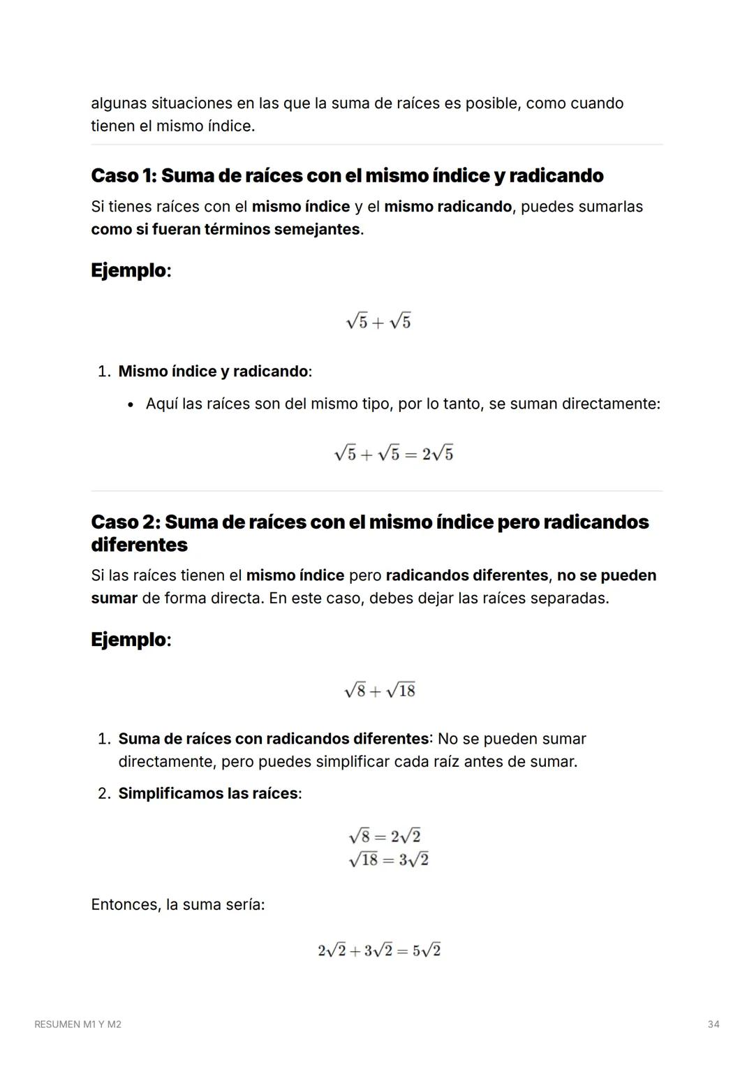 # RESUMEN M1 Y M2
COMPLETO (part. 1)
## Eje Números Enteros y Racionales
LA SUMA O RESTA DE:
- DOS PARES DAN COMO RESULTADO UN NÚMERO PA