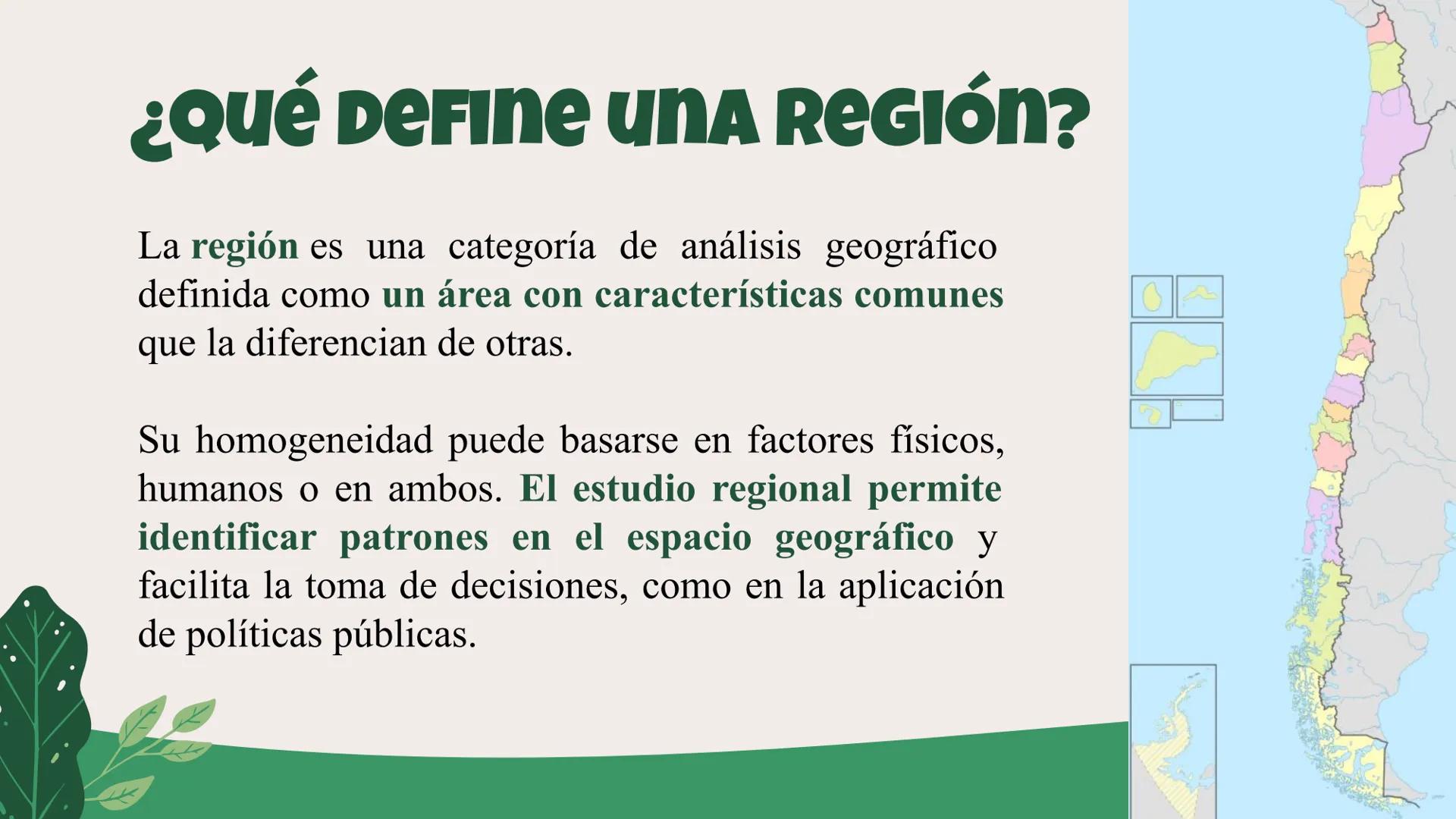 LA REGIÓN
EN AMÉRICA Y CHILE
8° BÁSICO
¿Cómo contribuir a un mejor desarrollo regional? # GEOGRAFÍA Y CONCEPTOS GEOGRÁFICOS
La palabra geog