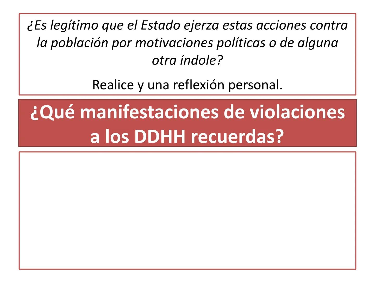 EN CHILE SE TORTURA: LA TV CALLA
Los Derechos Humanos durante
la Dictadura militar, 1973-1990
Profesor Julio Reyes Ávila
Historia, Geograf