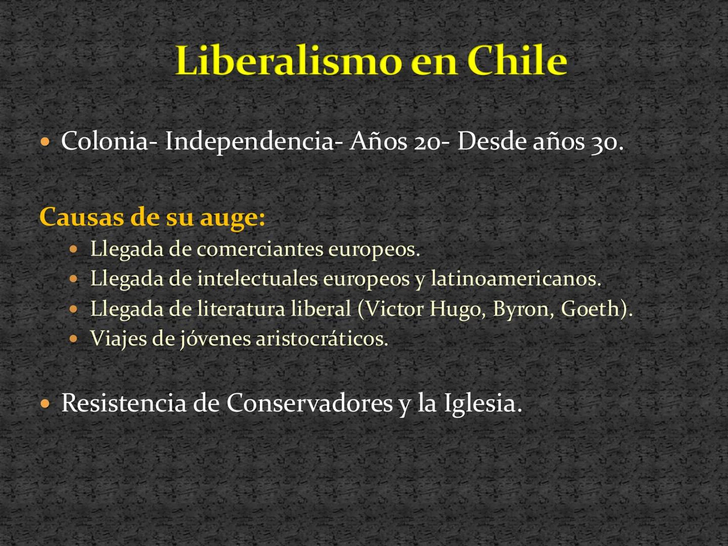 # Principios del Ideario
Liberal
Político
Económico
Social
Religioso
-Soberanía Popular.
-Sep. de poderes Eº.
-Constitucionalismo
Resp