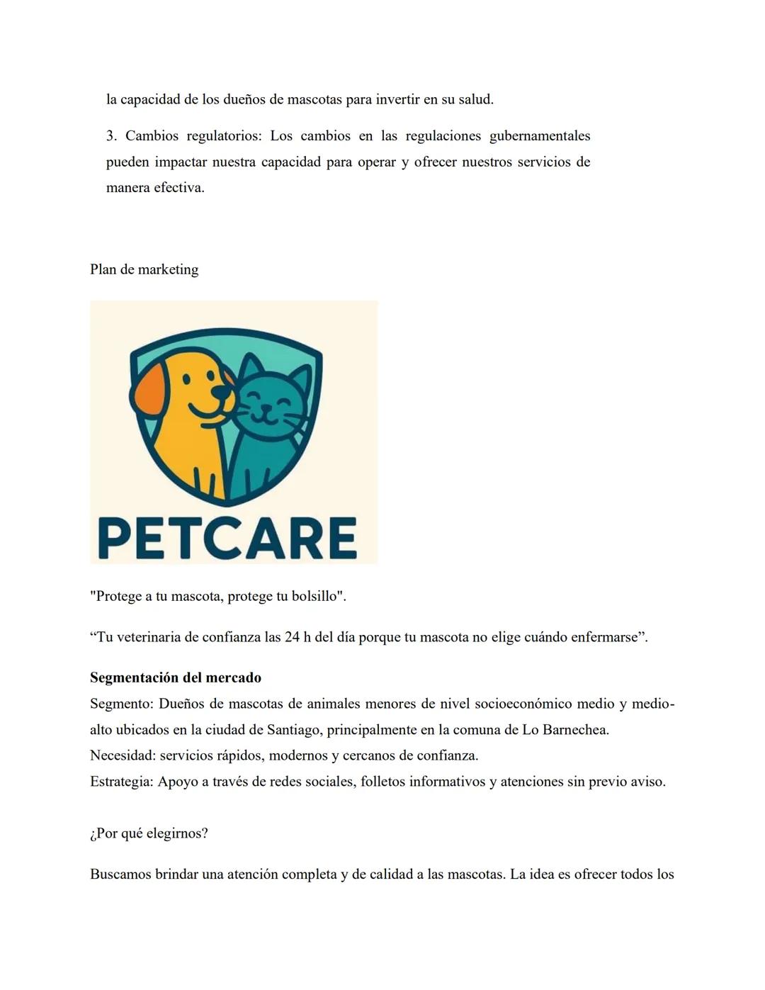 # UDLA
UNIVERSIDAD DE LAS AMÉRICAS
Facultad de Medicina Veterinaria y
Agronomía Carrera de
Medicina Veterinaria
PETCARE: EMPRENDIMIENTO