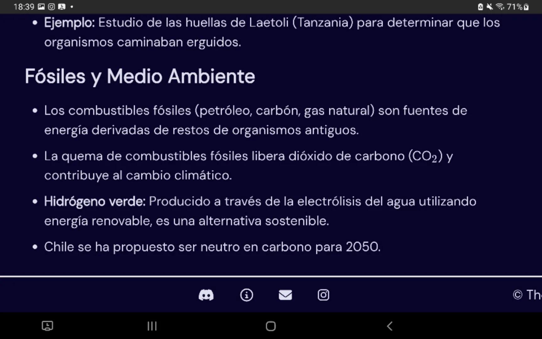 18:38
Evolución Biológica y Evidencias
Ideas Centrales
• La diversidad de la vida en la Tierra ha sido objeto de estudio a lo largo de la