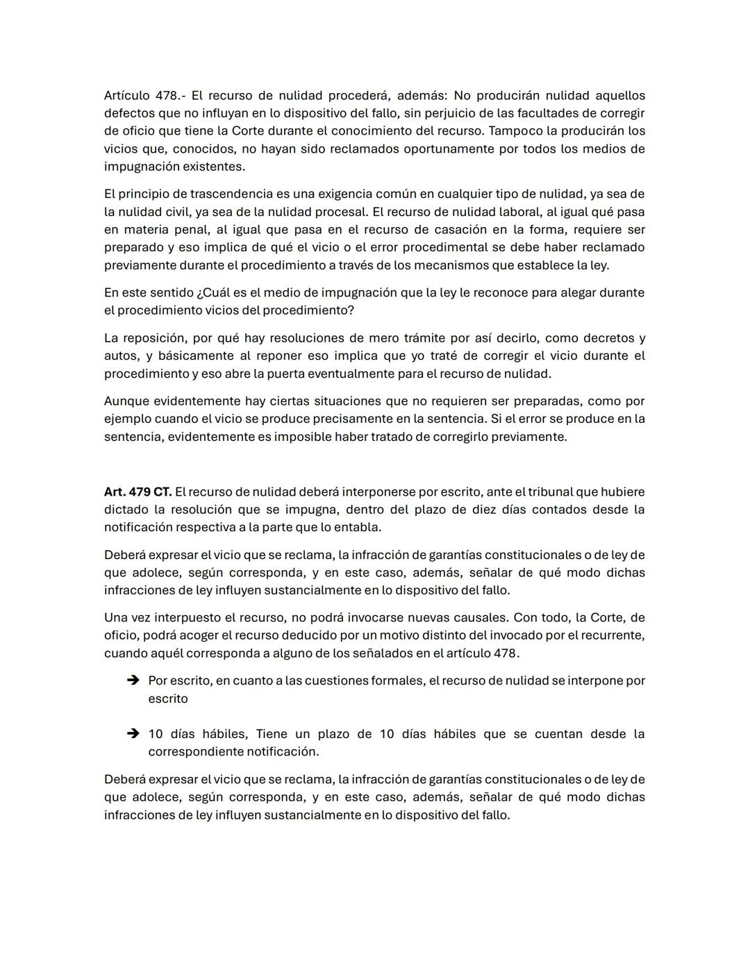 # RECURSOS
Art. 474 CT. Los recursos se regirán por las normas establecidas en este Párrafo, y
supletoriamente por las normas establecidas