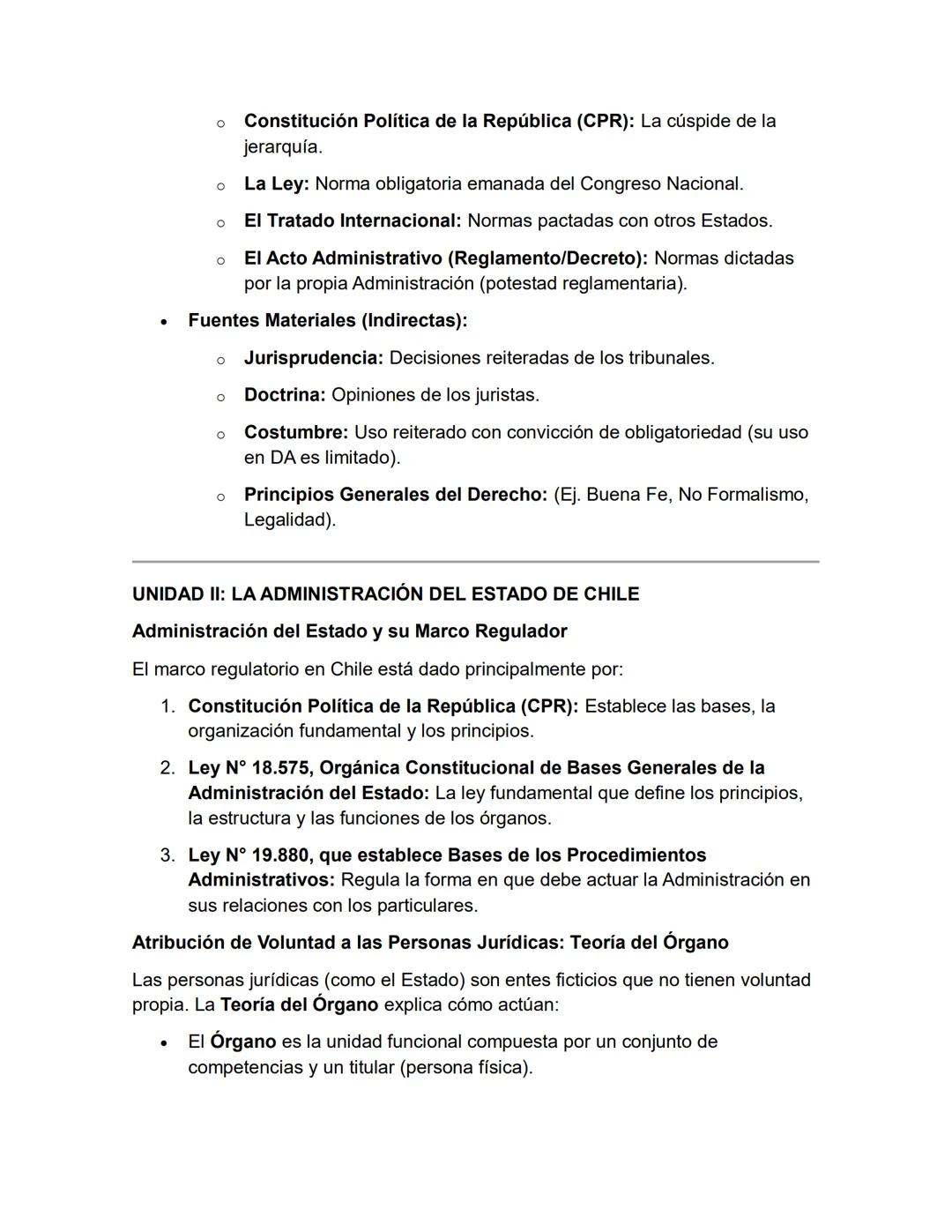 # UNIDAD I: ADMINISTRACIÓN Y DERECHO
Concepto de Derecho Administrativo
Es la rama del Derecho Público que regula la organización, el func