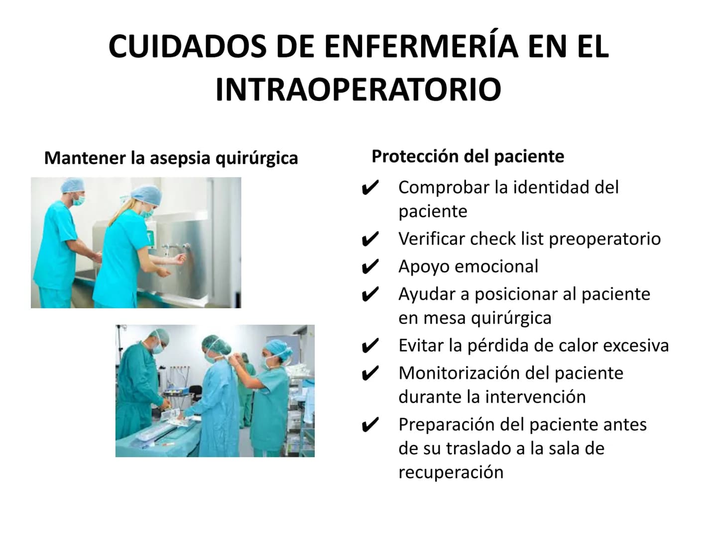 # CUIDADOS DE ENFERMERIA EN EL
# PROCESO PERIOPERATORIO
# DuocUC ¿Recuerdo o no la clase anterior? # Resultados de aprendizaje
• Conocer