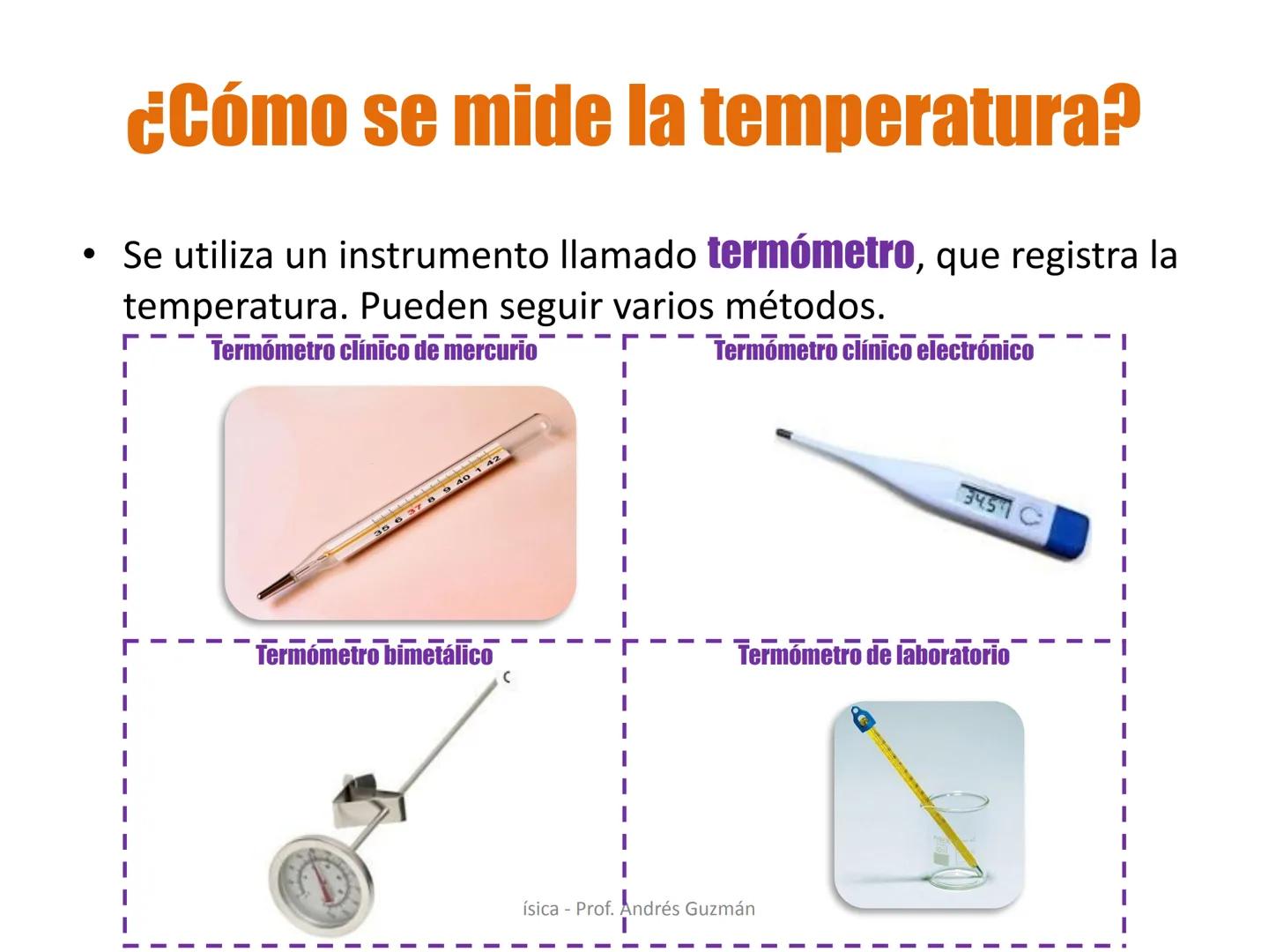 e
Colegio Presbiteriano
David Trumbull
Fundado en 1869
Unidad: Calor y Temperatura
Temperatura y escalas termométricas
Física
8° Básico
P