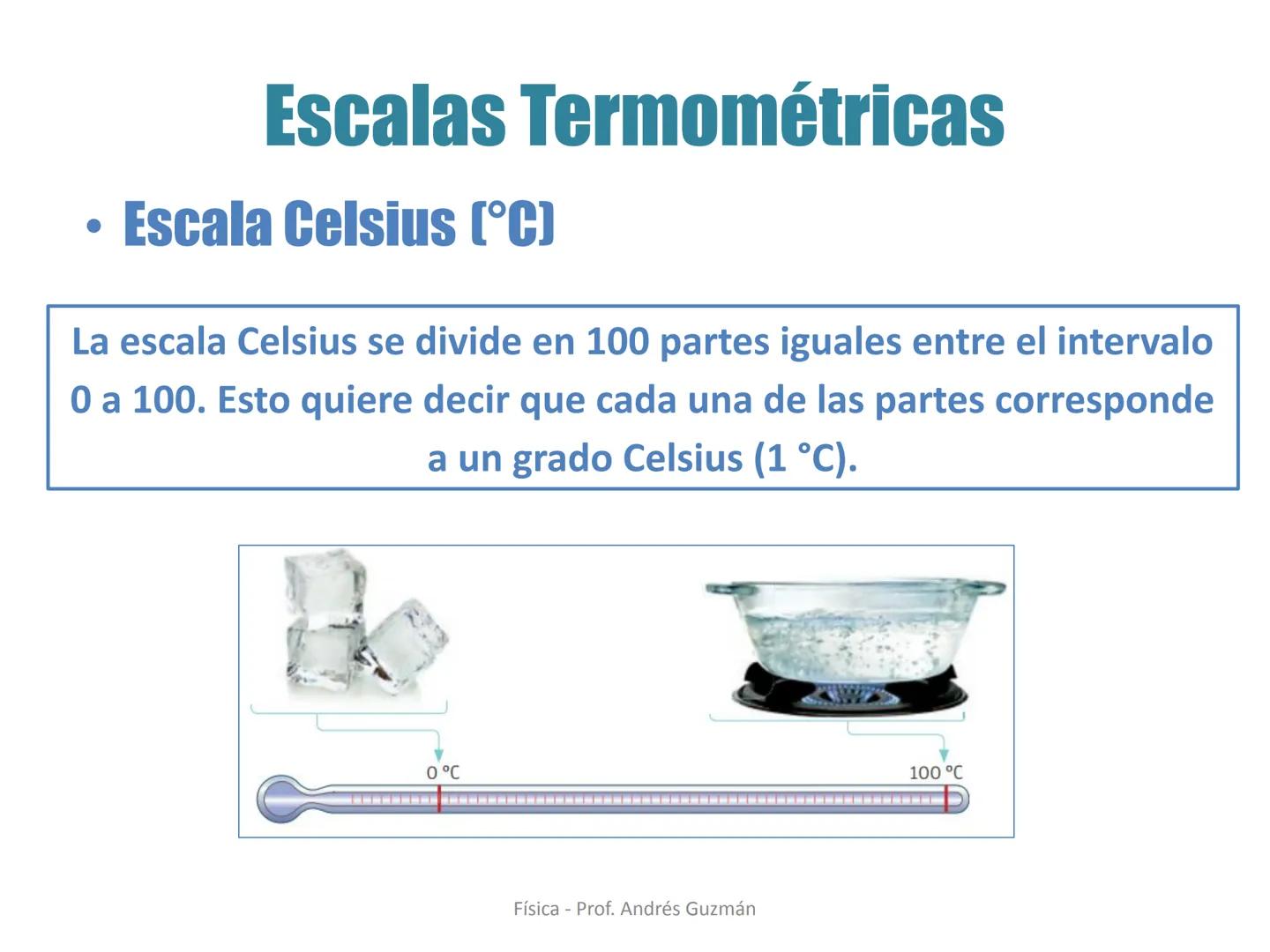 e
Colegio Presbiteriano
David Trumbull
Fundado en 1869
Unidad: Calor y Temperatura
Temperatura y escalas termométricas
Física
8° Básico
P