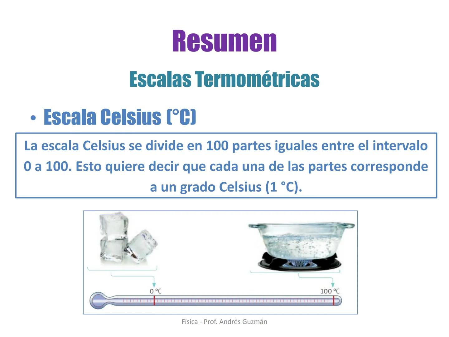 e
Colegio Presbiteriano
David Trumbull
Fundado en 1869
Unidad: Calor y Temperatura
Temperatura y escalas termométricas
Física
8° Básico
P