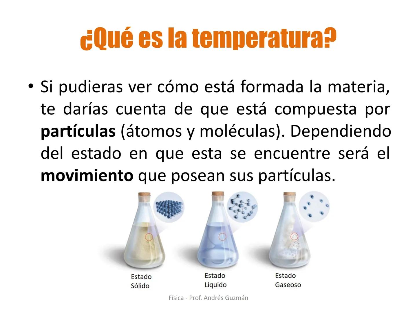 e
Colegio Presbiteriano
David Trumbull
Fundado en 1869
Unidad: Calor y Temperatura
Temperatura y escalas termométricas
Física
8° Básico
P