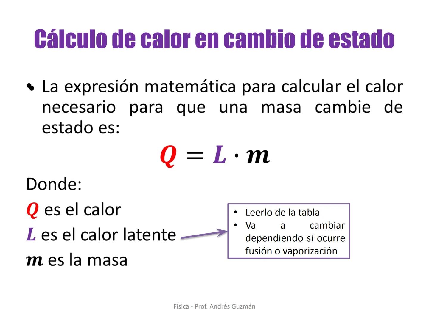 Colegio Presbiteriano
David Trumbull
Fundado en 1869
Unidad: Lo electrizante y cálido de nuestras vidas
Calor Latente
Física
8° Básico
P