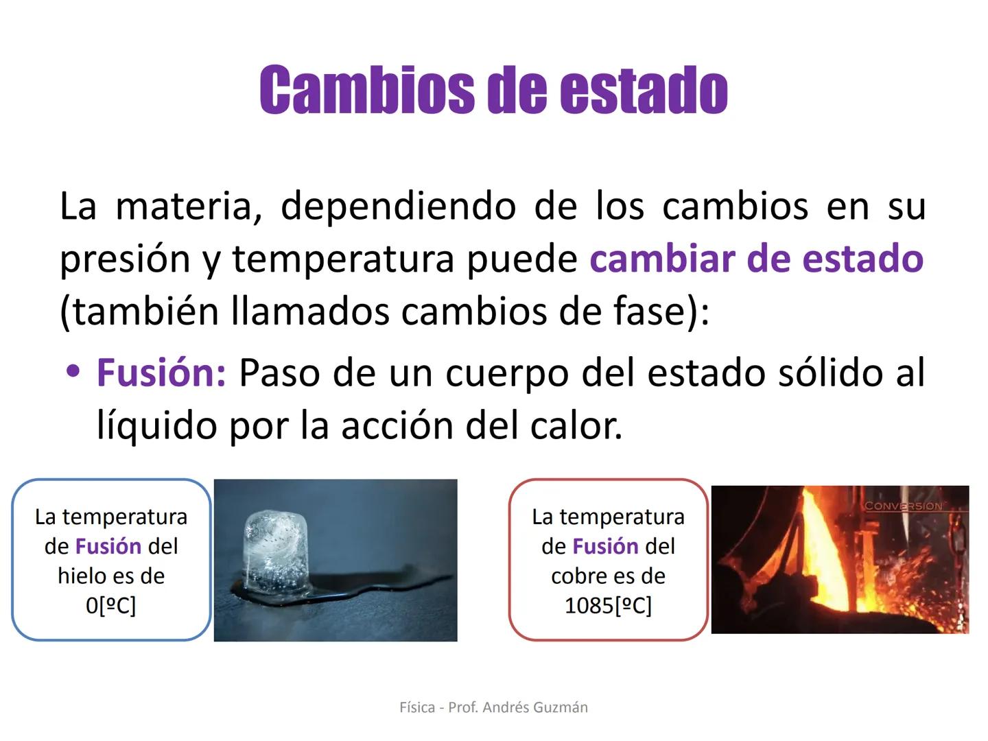 Colegio Presbiteriano
David Trumbull
Fundado en 1869
Unidad: Lo electrizante y cálido de nuestras vidas
Calor Latente
Física
8° Básico
P