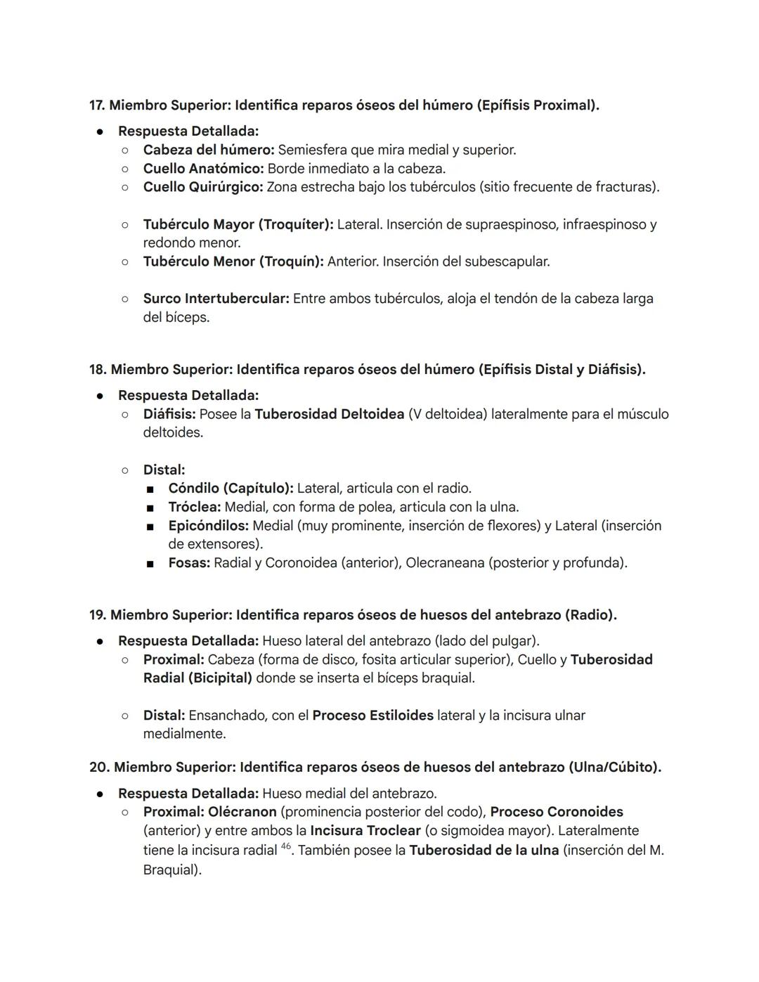 # TEXTO ESTUDIO EXAMEN ΑΝΑΤΟΜΙΑ
SOLEMNE 1
I. UNIDAD: GENERALIDADES DE ANATOMÍA
(Preguntas 1-8)
1. Reconocer planos y ejes de movimiento