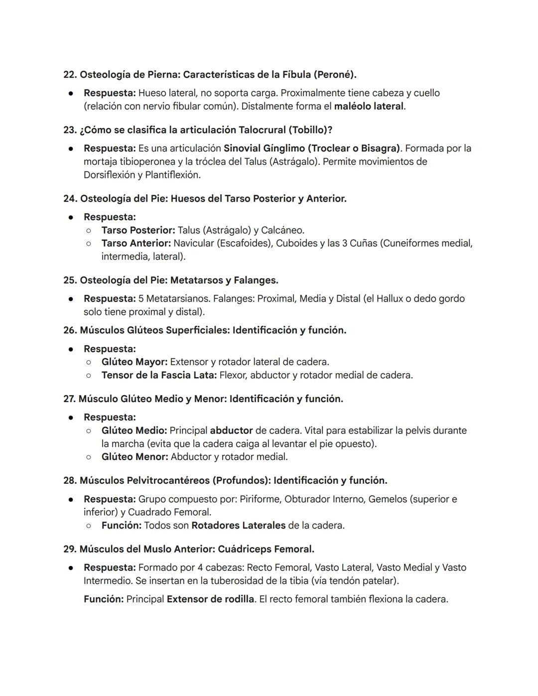# TEXTO ESTUDIO EXAMEN ΑΝΑΤΟΜΙΑ
SOLEMNE 1
I. UNIDAD: GENERALIDADES DE ANATOMÍA
(Preguntas 1-8)
1. Reconocer planos y ejes de movimiento