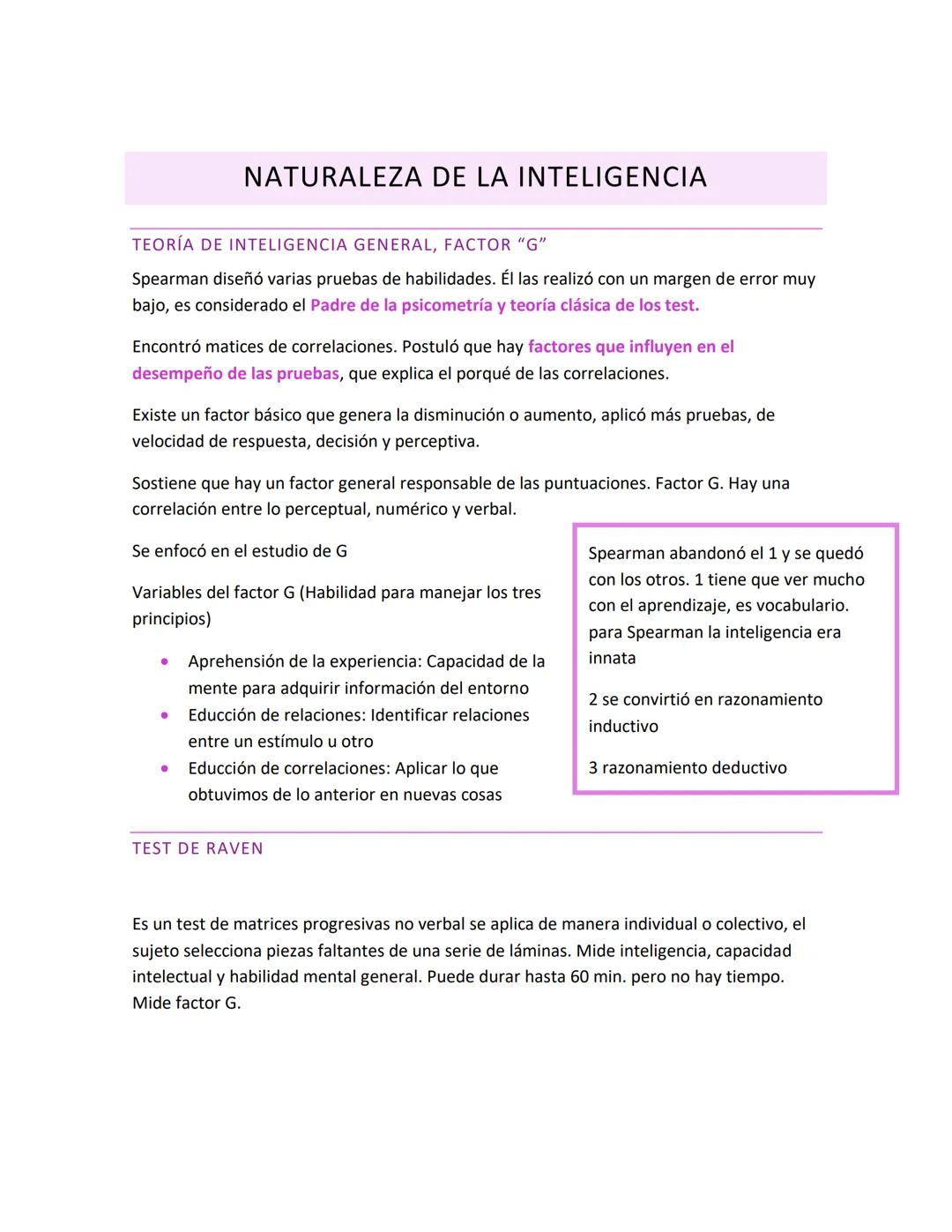 # PENSAMIENTO
Difícil de definir, implica abstracción. Dominio del enfoque cognitivista. Pensar es realizar
computaciones simbólicas a trav