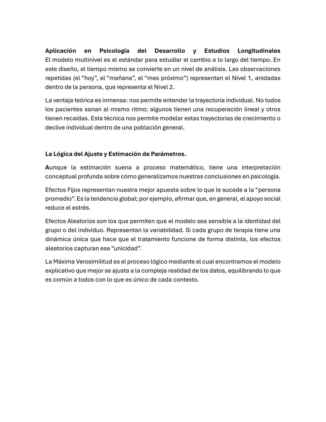Introducción al Análisis Multinivel: El Paradigma del Contexto.
El Paradigma del Contexto y la Limitación de la Estadística Tradicional
His