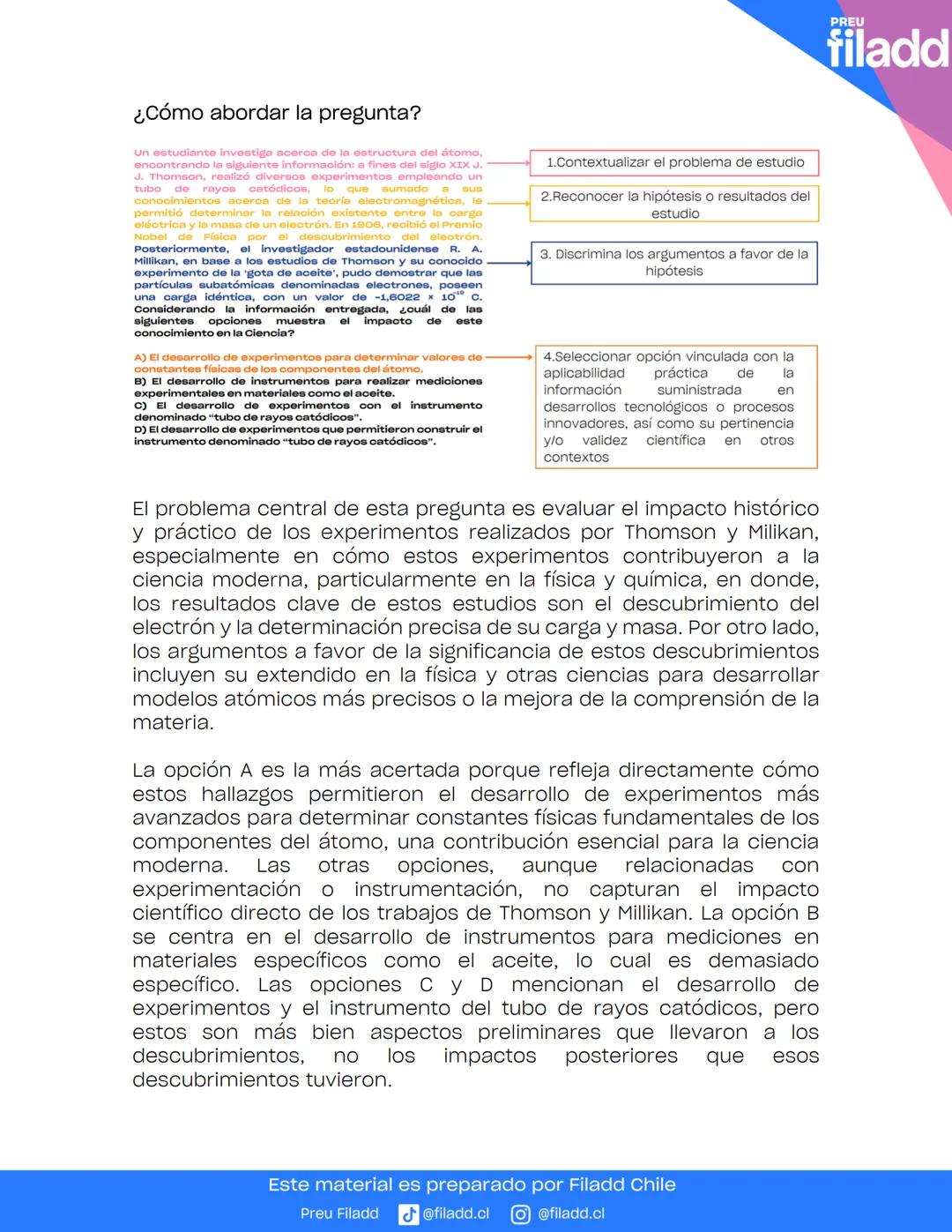 # GUÍA TEORICA
Ciencias Integradas
GUÍA
TEÓRICA
Preu Filadd @filadd.cl @filadd.cl
PREU
filadd # Habilidades científicas
## Introducción