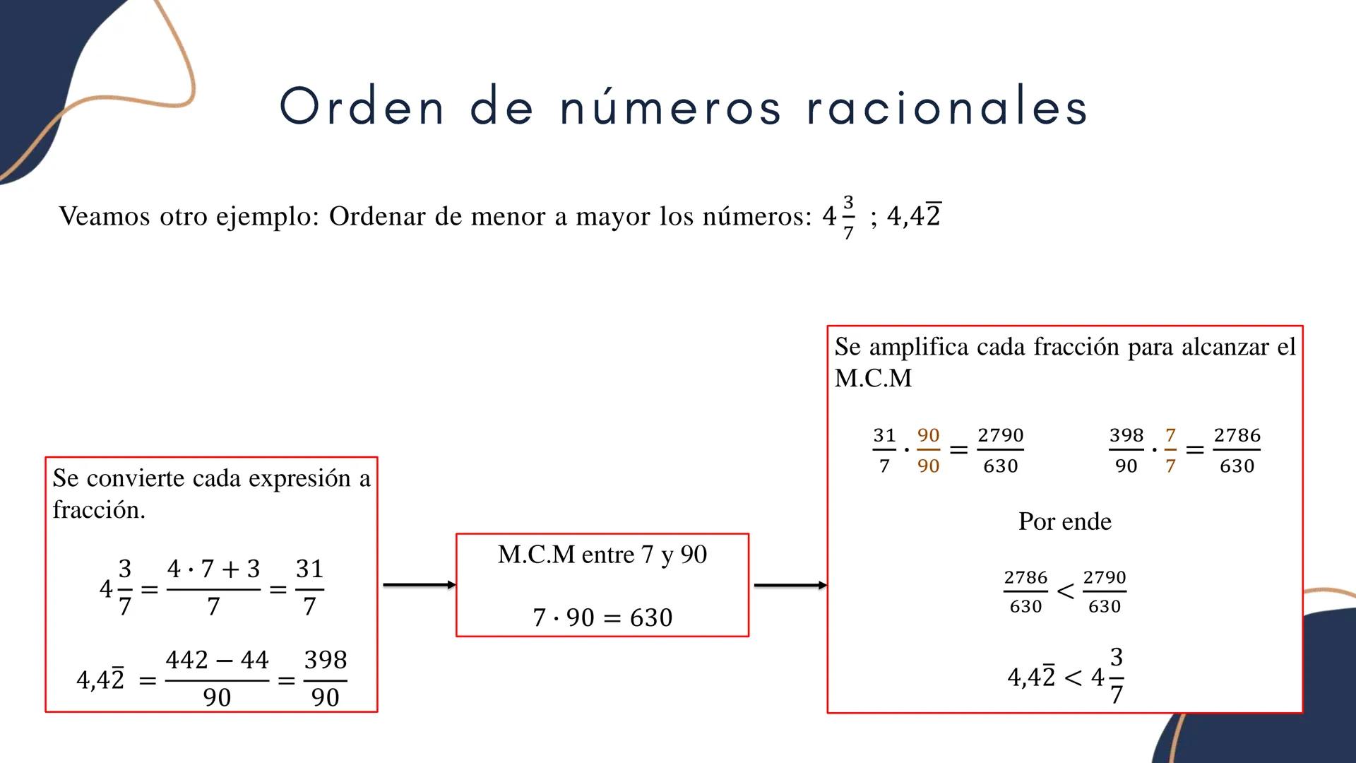 # NÚMEROS
RACIONALES # ¿QUÉ ES UN NÚMERO
RACIONAL?
Un número racional se define como aquella cantidad numérica que
puede ser escrita como