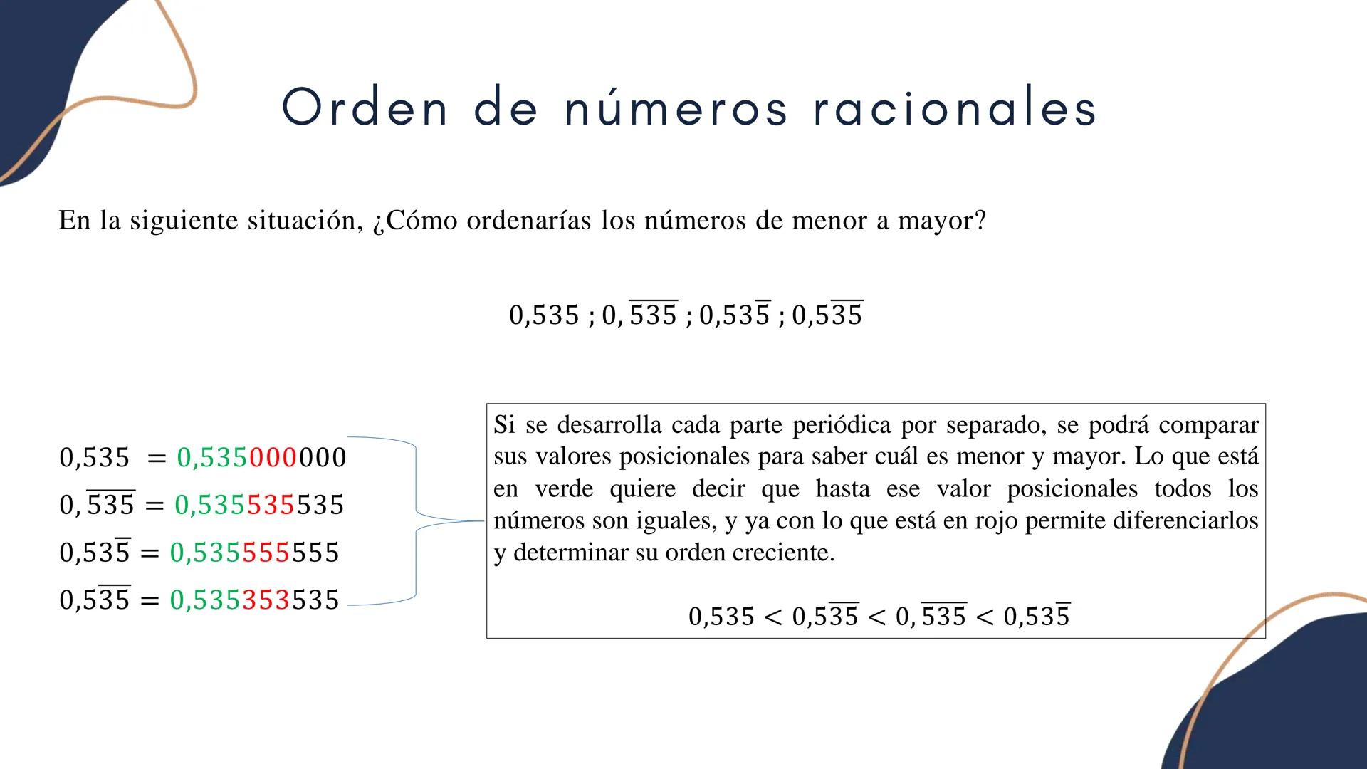# NÚMEROS
RACIONALES # ¿QUÉ ES UN NÚMERO
RACIONAL?
Un número racional se define como aquella cantidad numérica que
puede ser escrita como