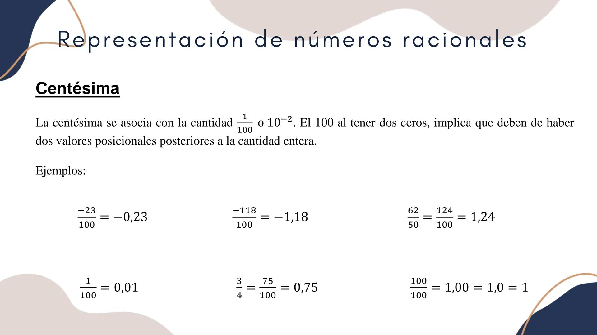 # NÚMEROS
RACIONALES # ¿QUÉ ES UN NÚMERO
RACIONAL?
Un número racional se define como aquella cantidad numérica que
puede ser escrita como