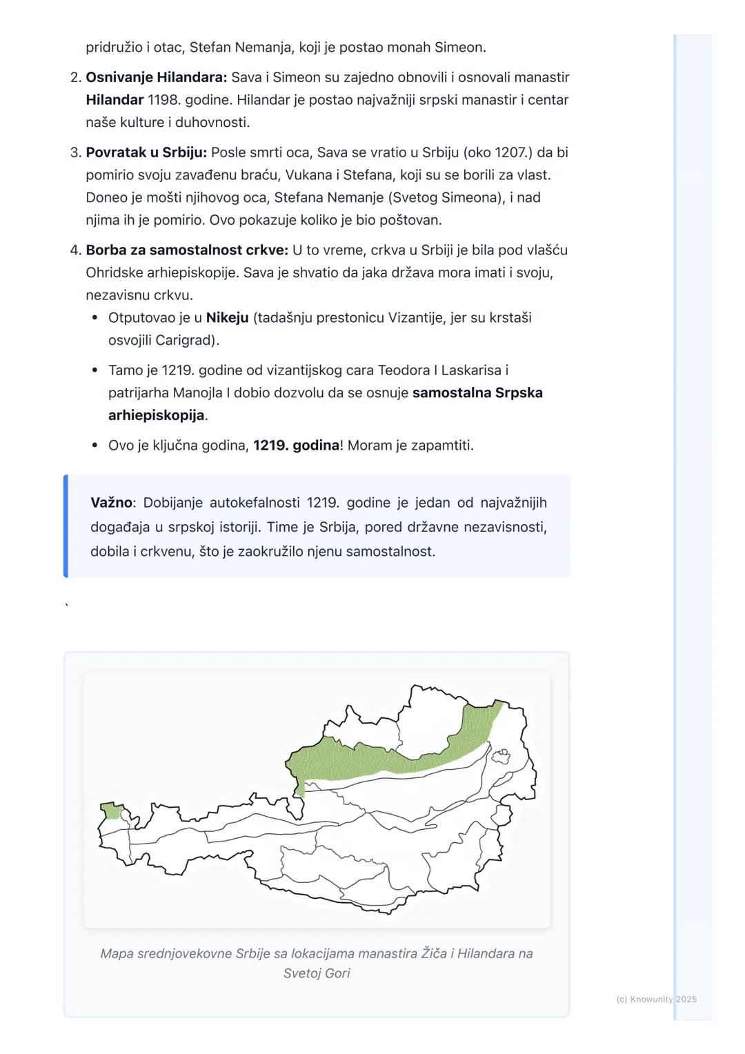 # Sveti Sava i Srpska
pravoslavna crkva
Uvod: Ko je bio Sveti Sava?
Sveti Sava je jedna od najvažnijih ličnosti u našoj istoriji. Rođen je