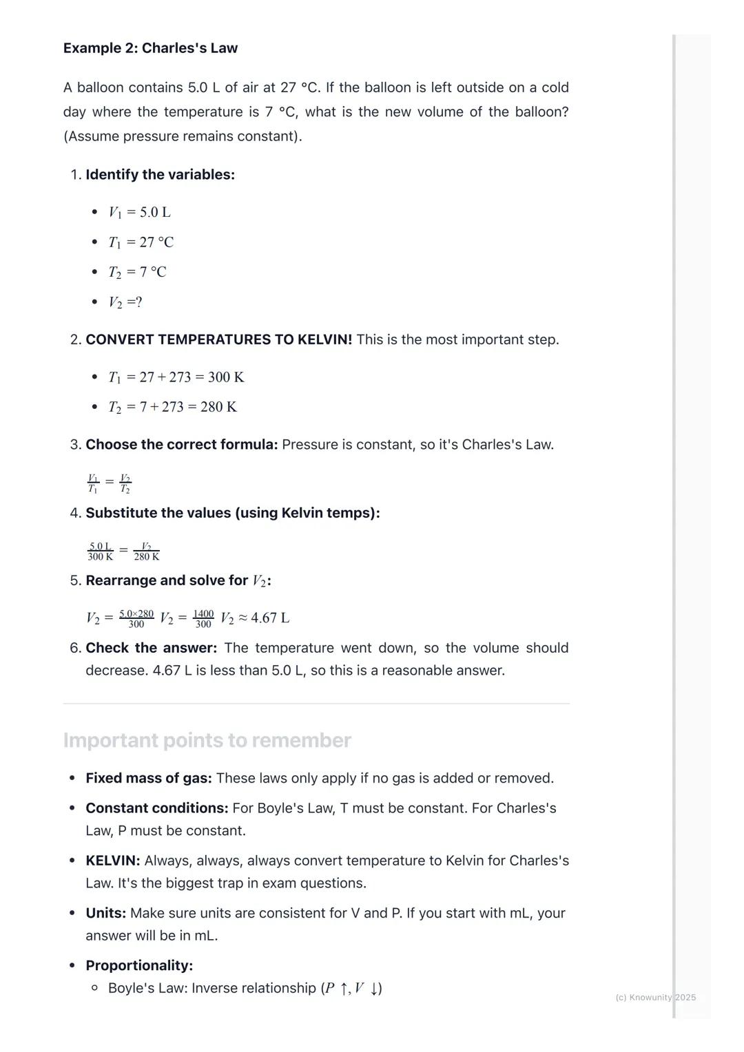 # Gas Laws (Boyle's Law,
Charles's Law)
Introduction to the gas laws
The gas laws are a set of rules that describe how gases behave when t