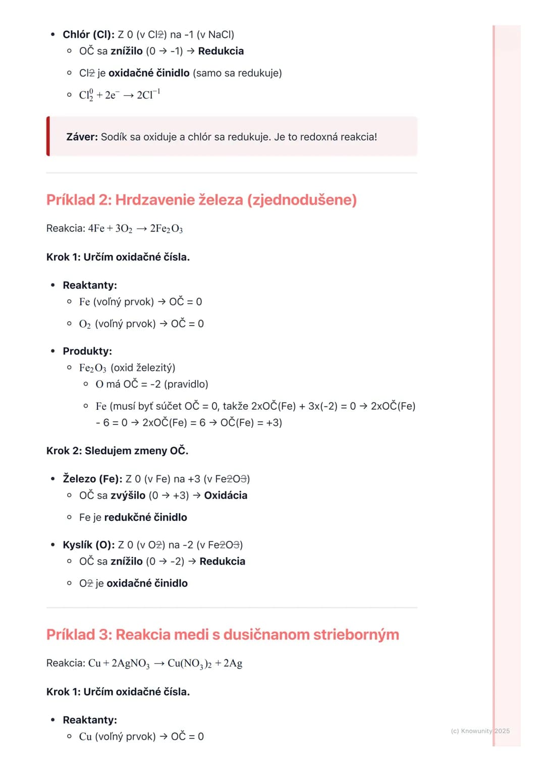 # Oxidačno-redukčné reakcie
## 1. Prehľad oxidačno-redukčných reakcií
Oxidačno-redukčné reakcie, často skrátene redoxné reakcie, sú super