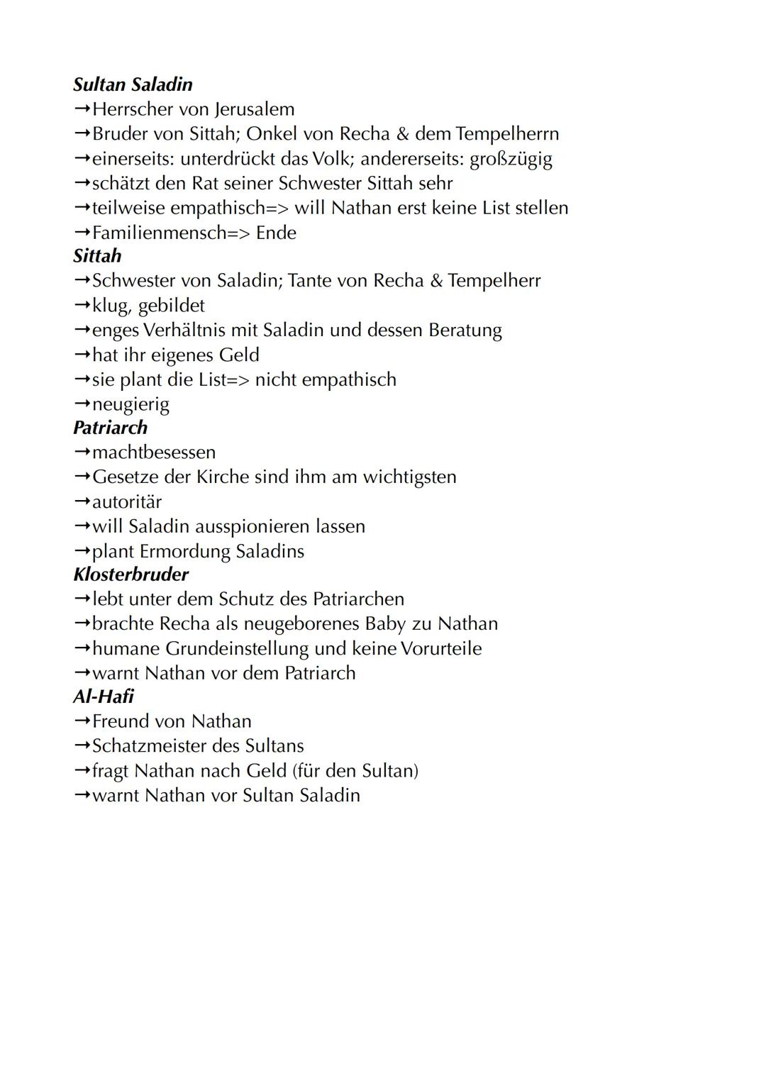 # Nathan der Weise
Autor: Gotthold Ephraim Lessing
Jahr: 1779
Textsorte: Dramatisches Gedicht
Aufbau: 5 Aufzüge/Akte mit jeweiligen Auftrit