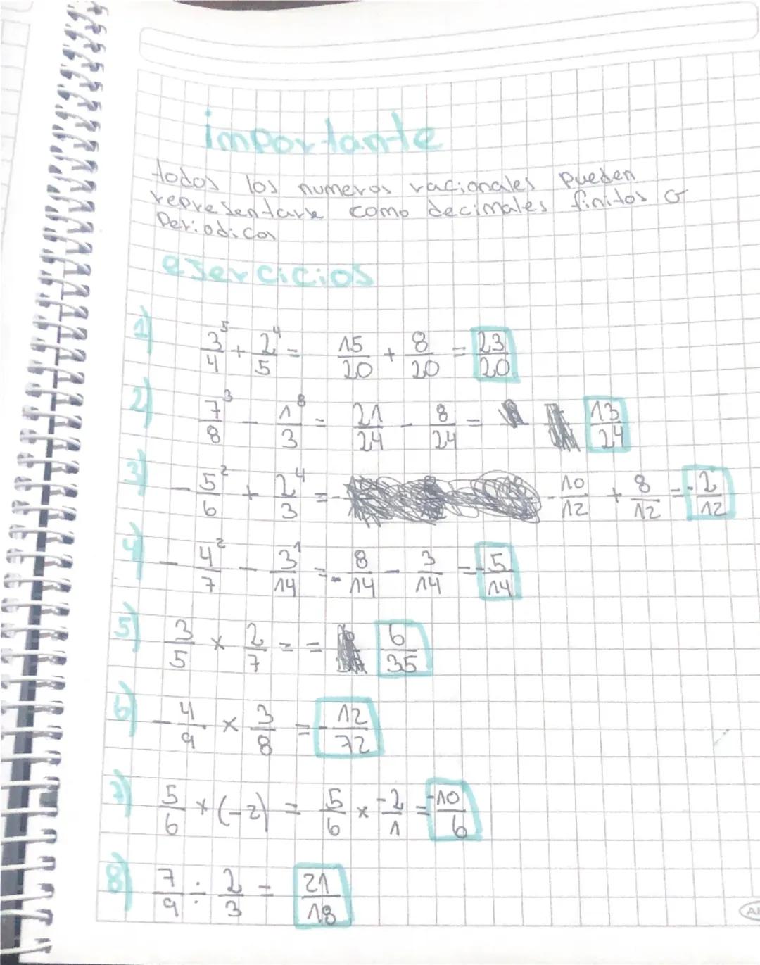 los
Racionales
Pueden expresar como el Cociente a-raccio
numeros Racionales Son Aquellos que se
de dos numeros enteror, es decir en la
forma