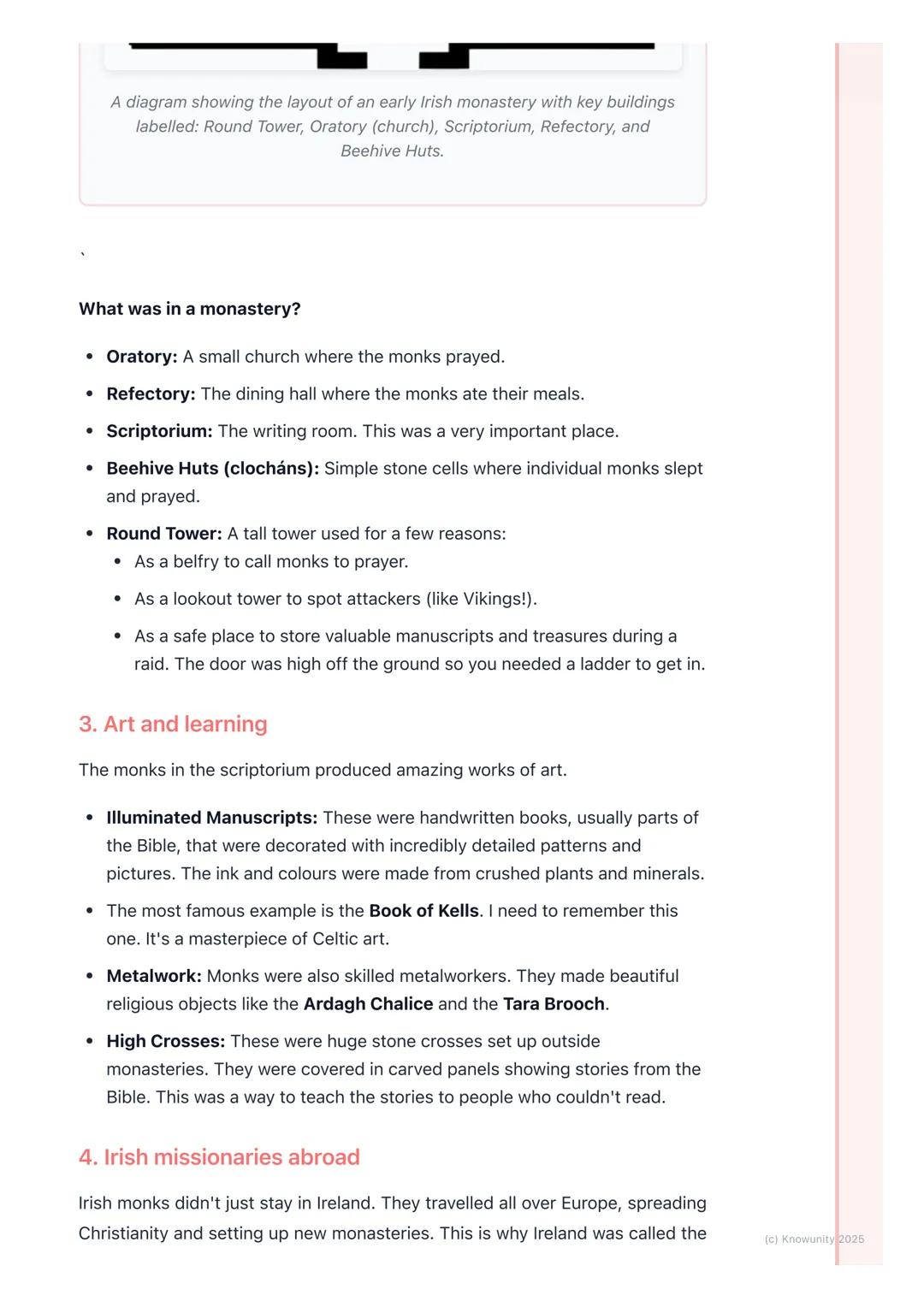 # Early Christian Ireland:
# Monasteries and Saints
An introduction to early Christian Ireland
Before Christianity, Ireland was a pagan co