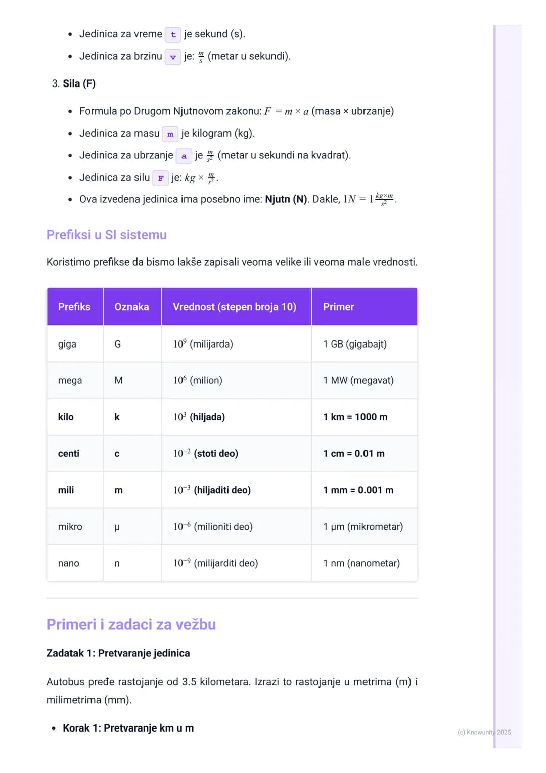 # Fizičke veličine i jedinice
Uvod u fizičke veličine
Fizika proučava prirodu i pojave oko nas. Da bismo te pojave opisali i razumeli,
mor