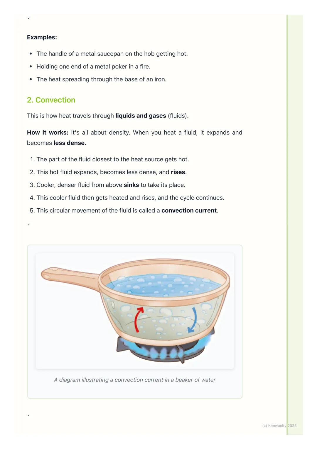 # Methods of Heat Transfer
An introduction to how heat moves
Heat is a form of energy that always flows from a hotter place to a colder
pl