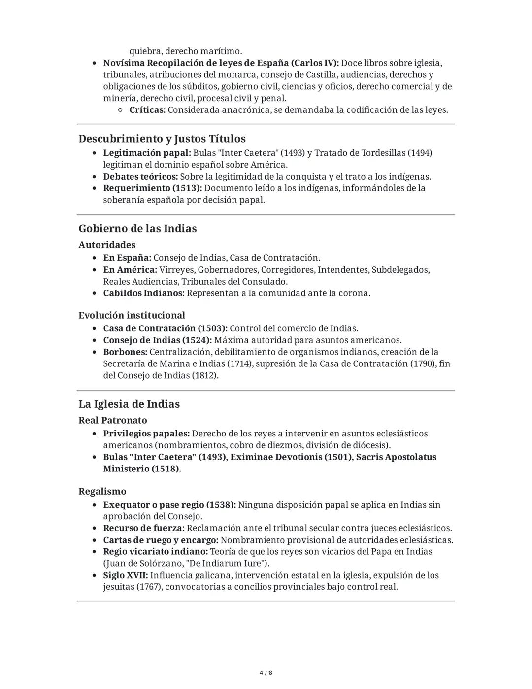 UNIDAD III: ÉPOCA MODERNA
Etapa de consolidación jurídica y expansión ultramarina del derecho
castellano
Durante la Época Moderna, España al