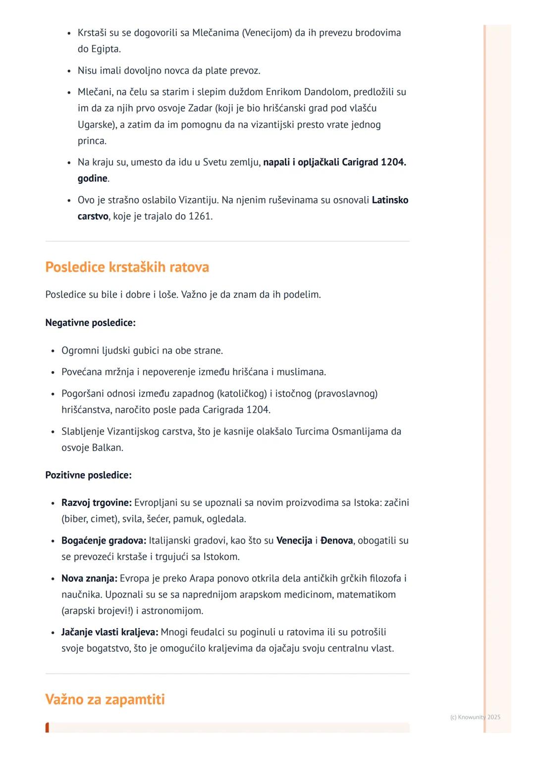 # Krstaški ratovi
## Uvod u krstaške ratove
Krstaški ratovi su bili veliki vojni pohodi koje su vodili hrišćani iz zapadne Evrope,
uglavno